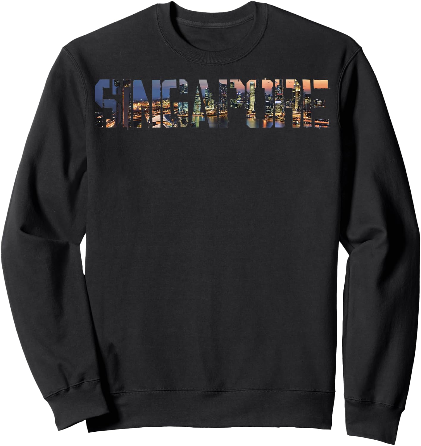 Singapore souvenir gift women Sweatshirt - Sweatshirt | Black