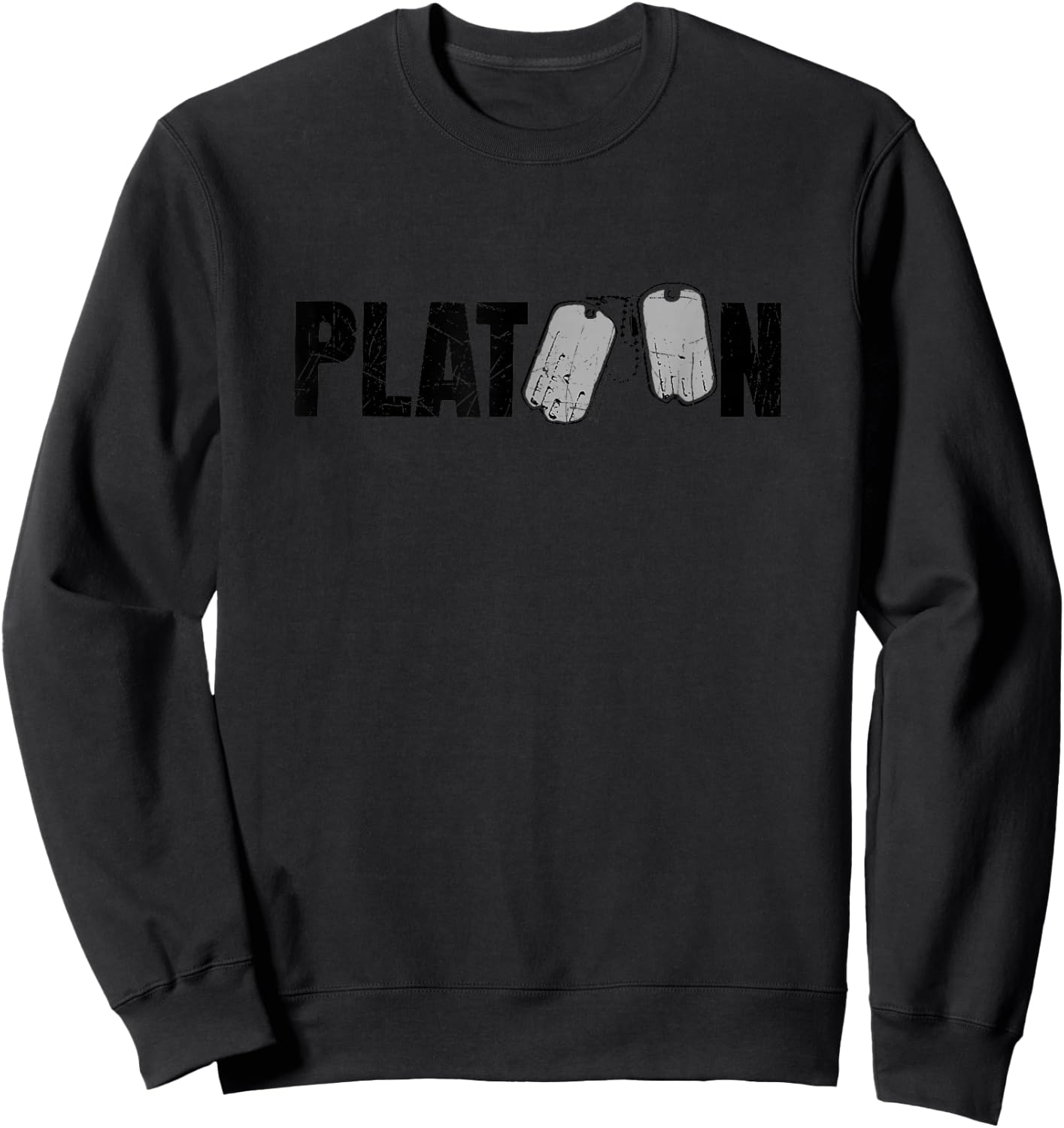 Platoon Logo Sweatshirt - Sweatshirt | Black