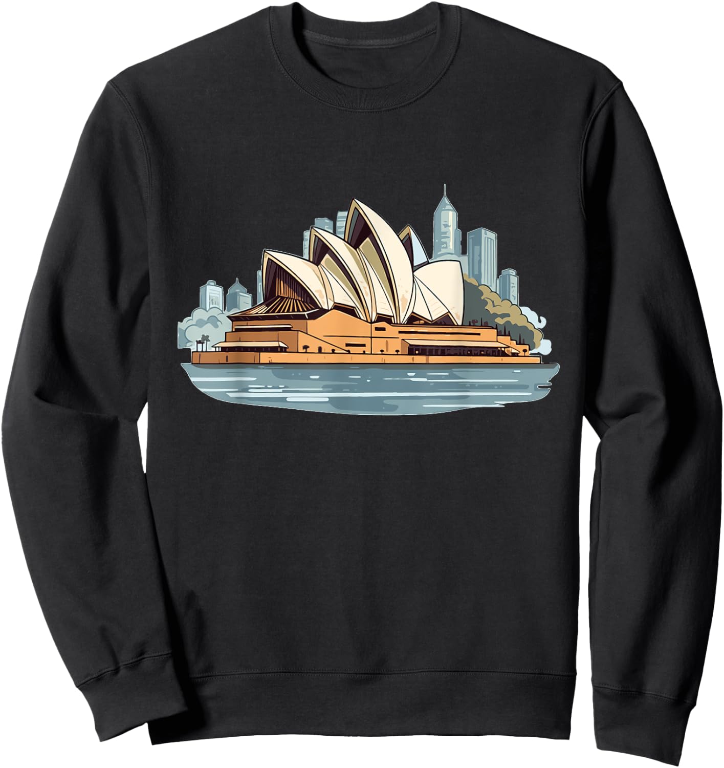 Sydney Opera House Australia Sweatshirt - Sweatshirt | Black