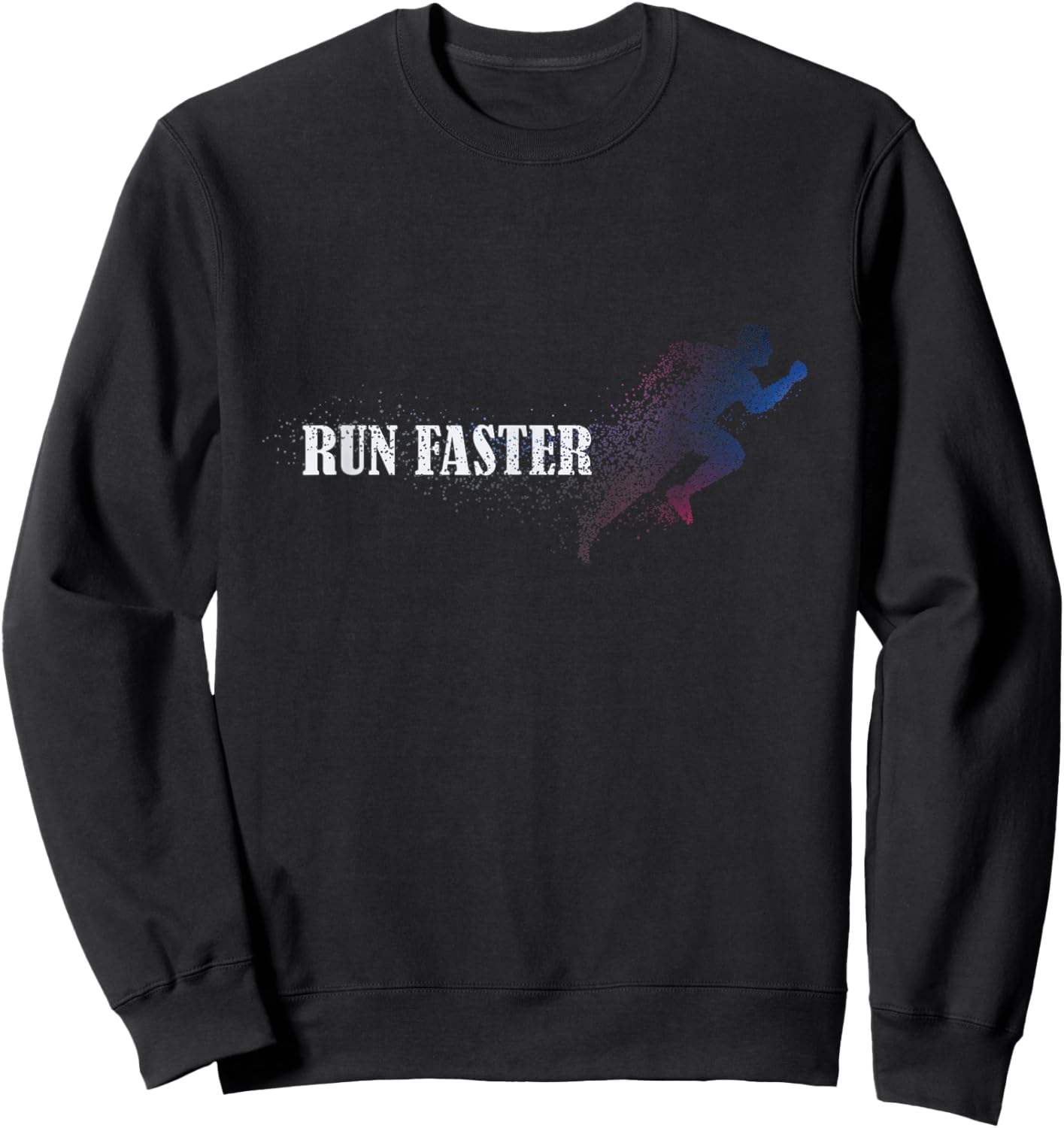 Run Faster Sweatshirt - Sweatshirt | Black