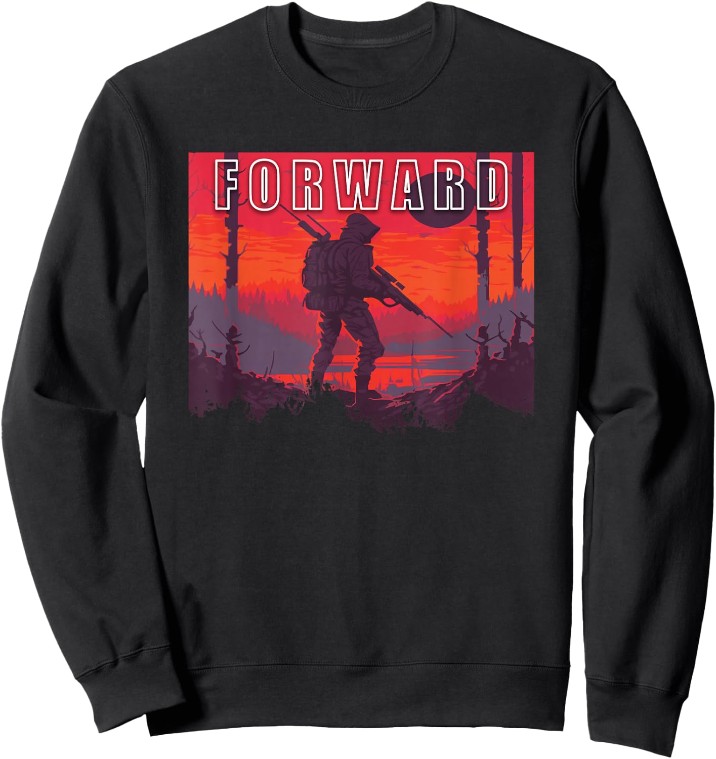 Forward Observations Group. Fog Retro Scout Sweatshirt - Sweatshirt | Black