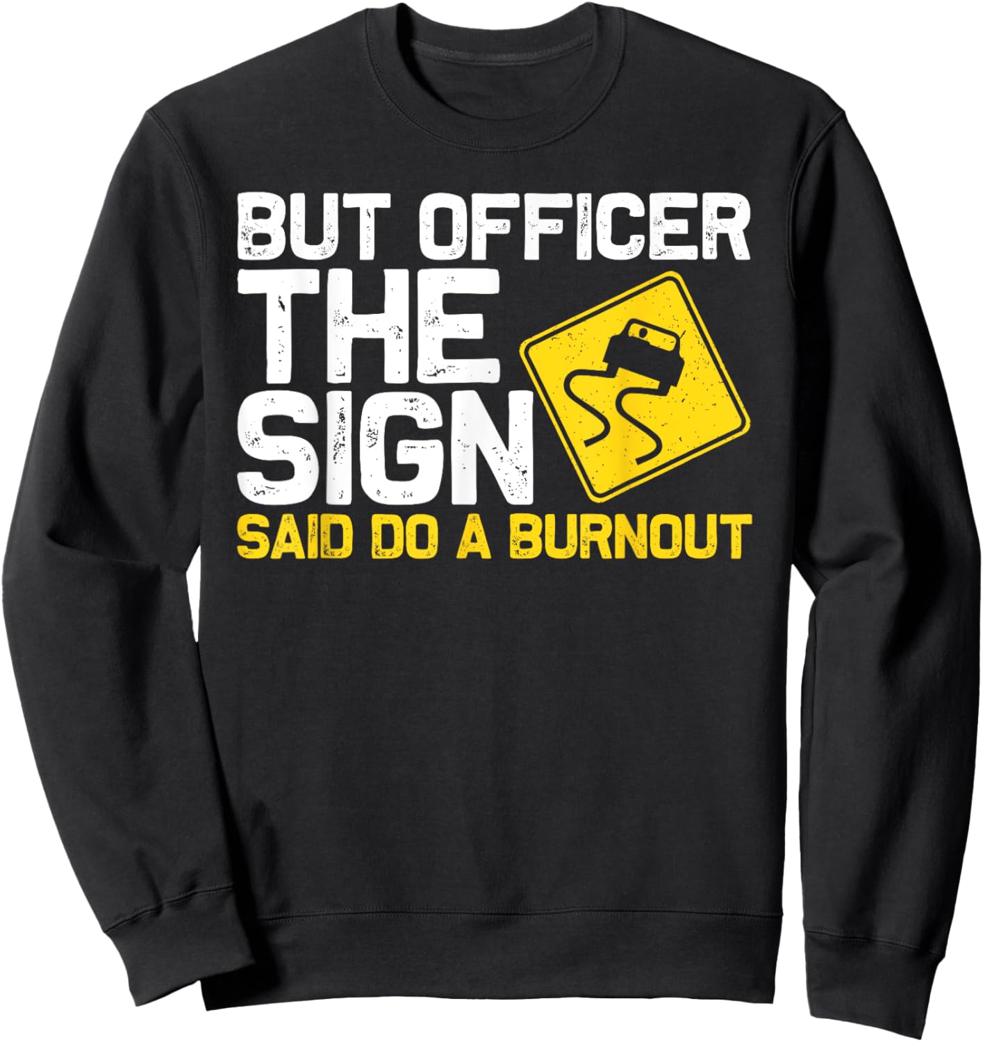 Cool Car Racing Auto Owner Drift Drag Racing Burnout Sweatshirt - Sweatshirt | Black