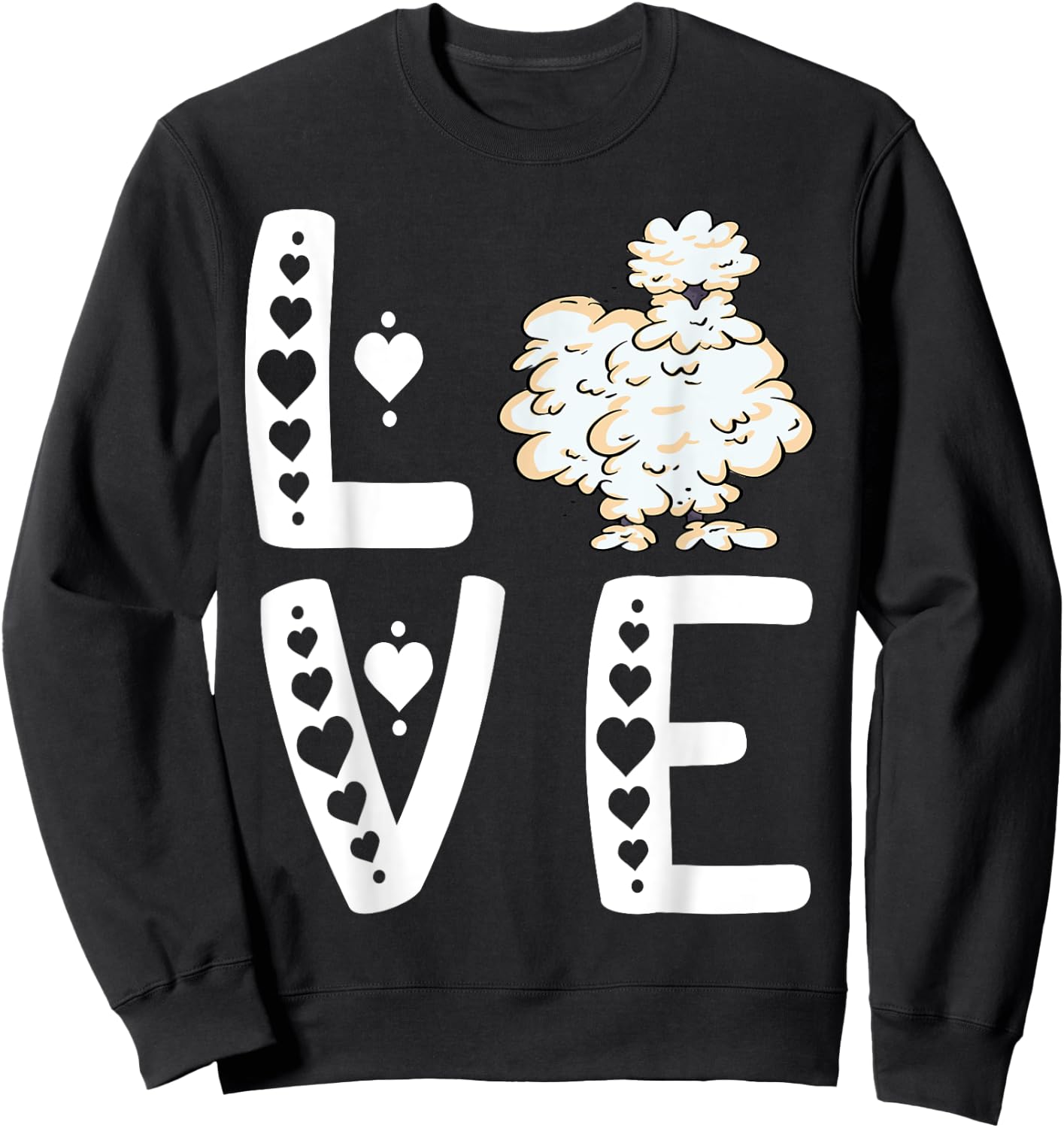 Silkie Chicken Love Silkie Chicken Lover Silky Chicken Sweatshirt - Sweatshirt | Black