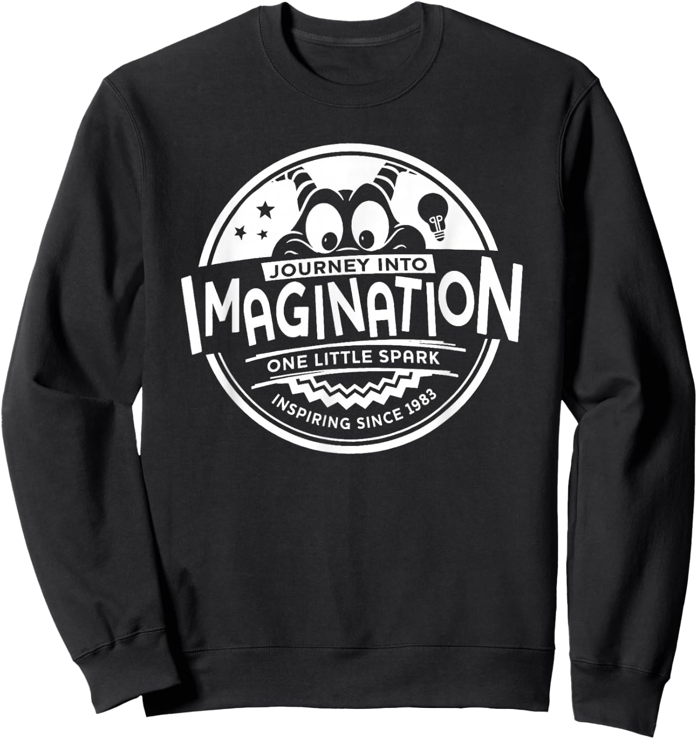 WDW Journey into Imagination One Little Spark Sweatshirt - Sweatshirt | Black