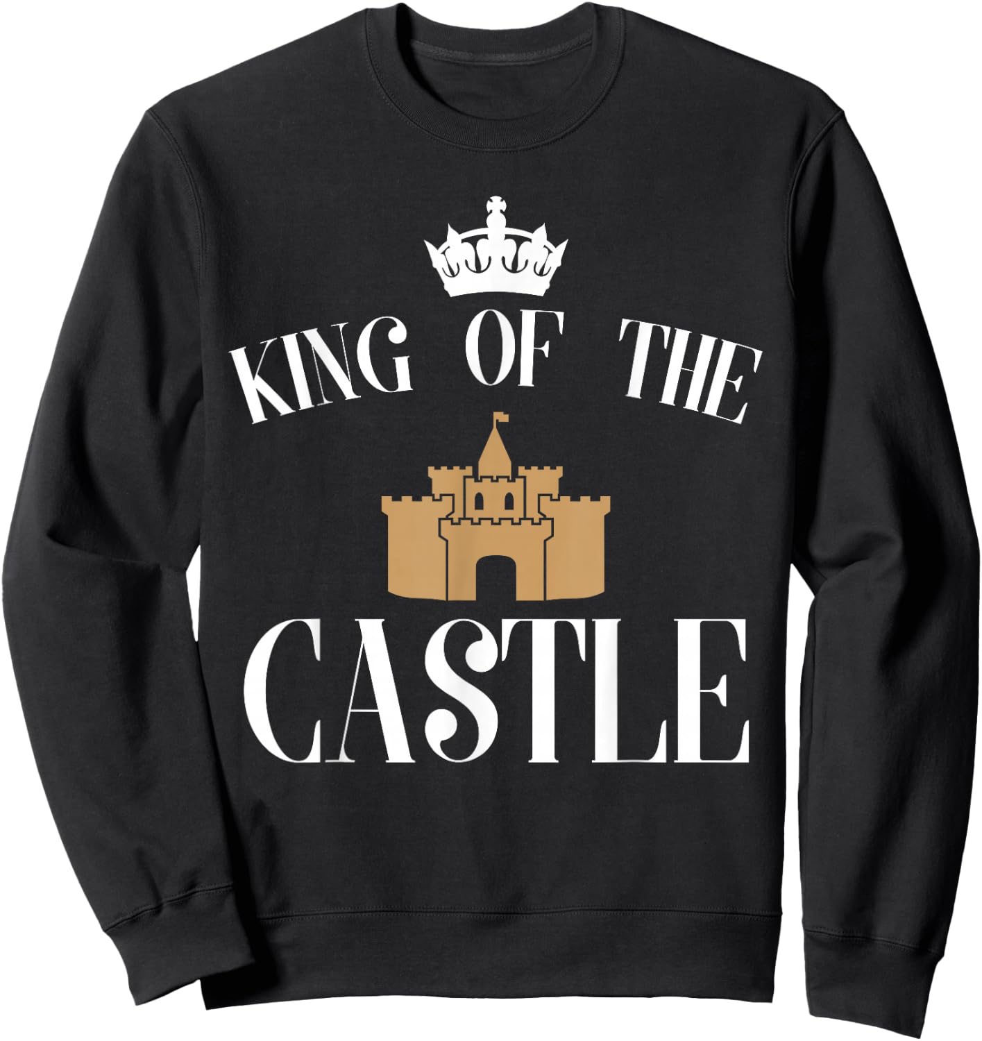 King Of The Castle Sandcastle Sweatshirt - Sweatshirt | Black