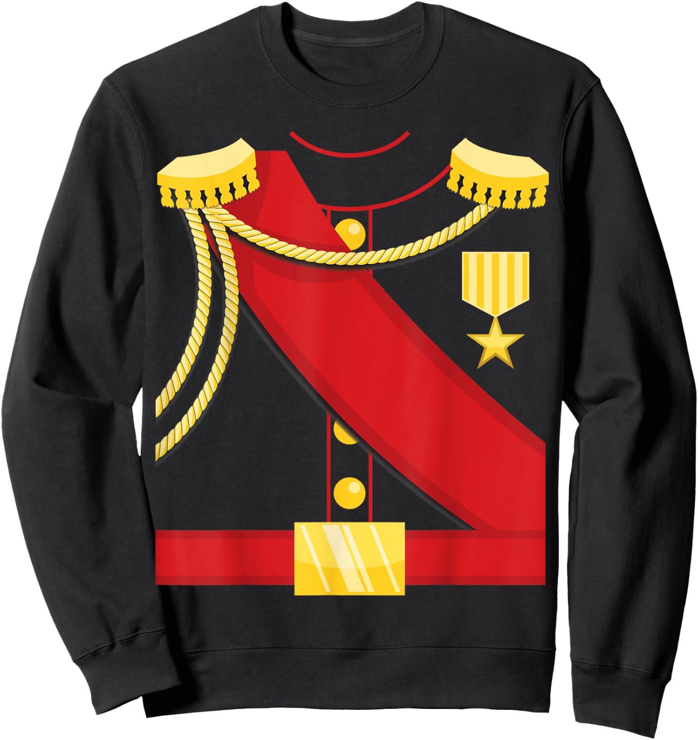King Prince Theme Birthday Costume For Kids Boys Men Adults Sweatshirt - Sweatshirt | Black