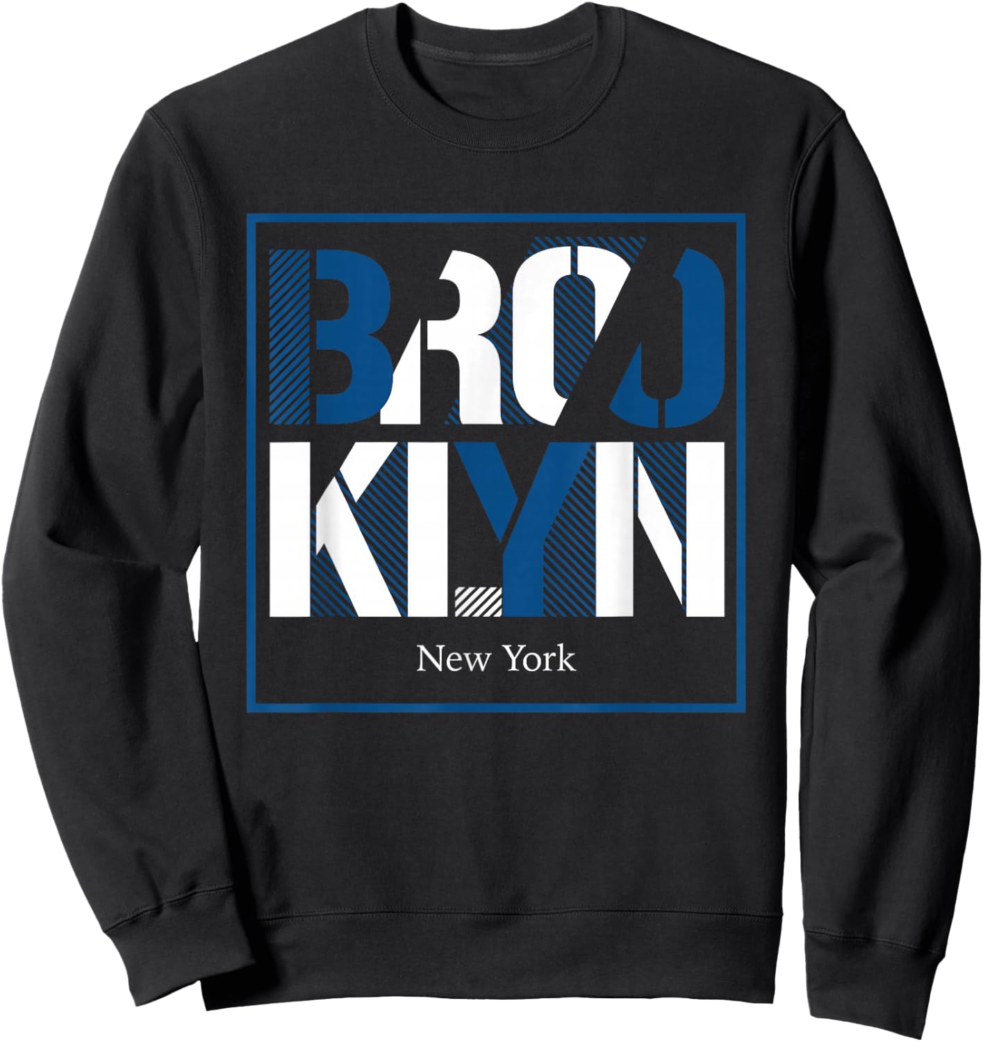 Brooklyn New York Sweatshirt - Sweatshirt | Black