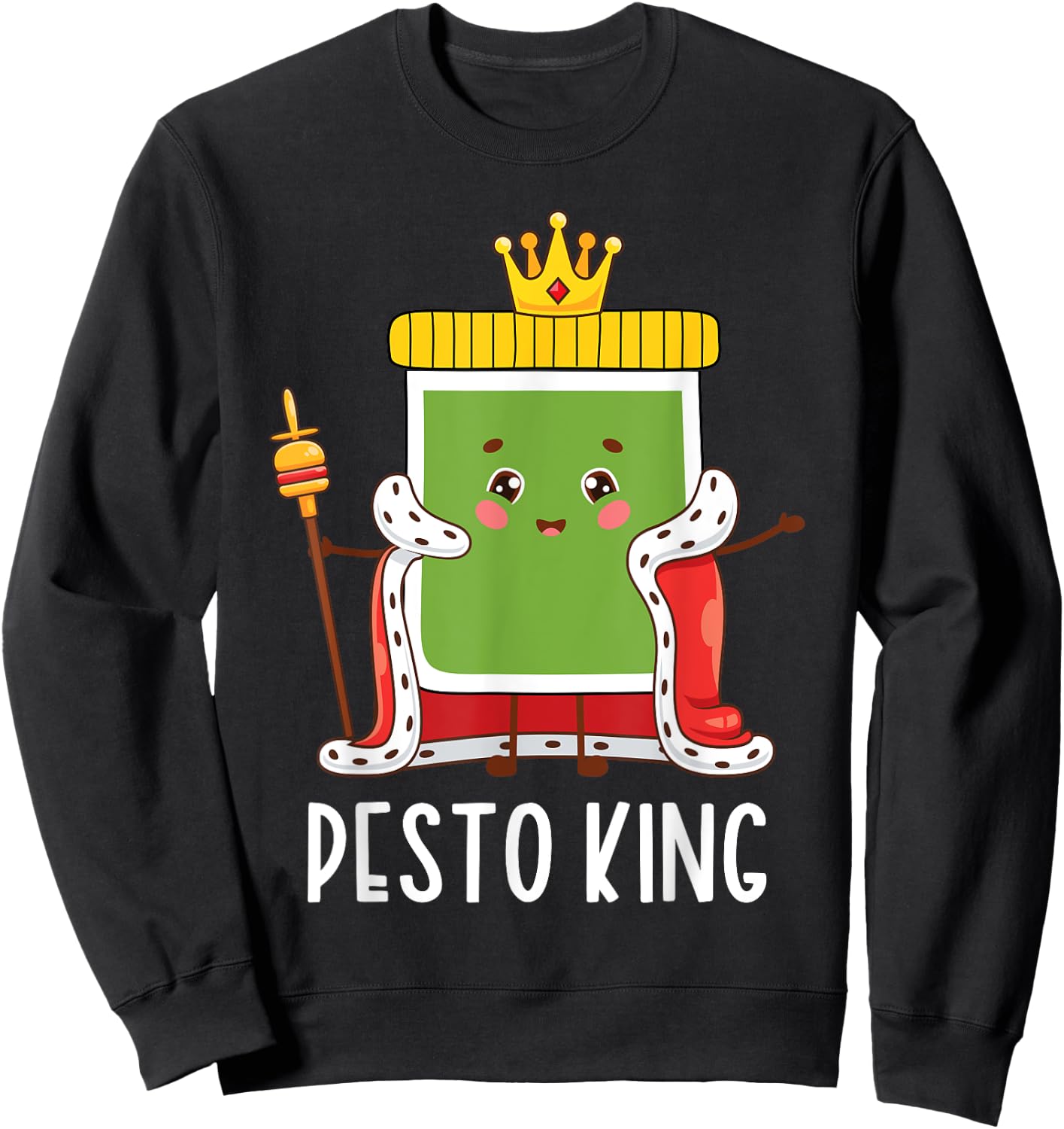Pesto King Sweatshirt - Sweatshirt | Black