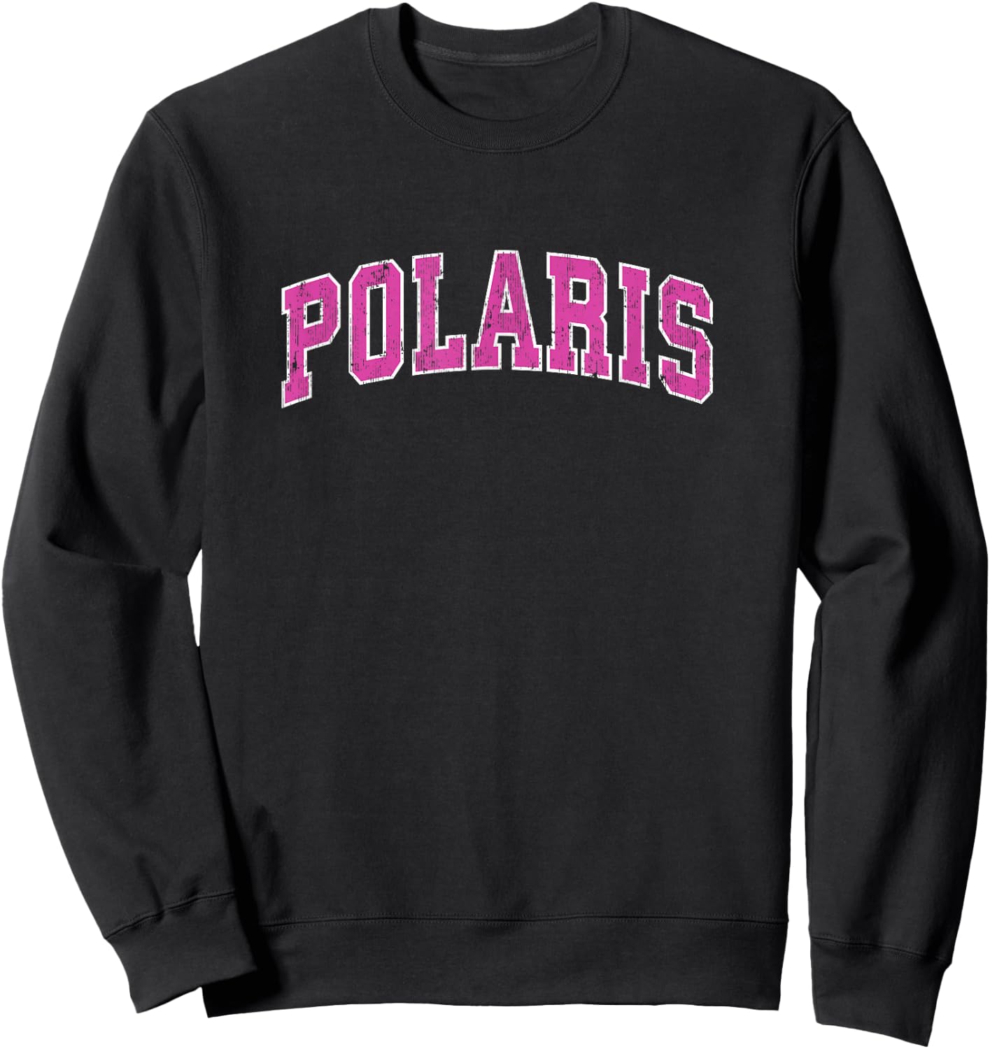 Polaris Montana MT Vintage Sports Design Pink Design Sweatshirt - Sweatshirt | Black
