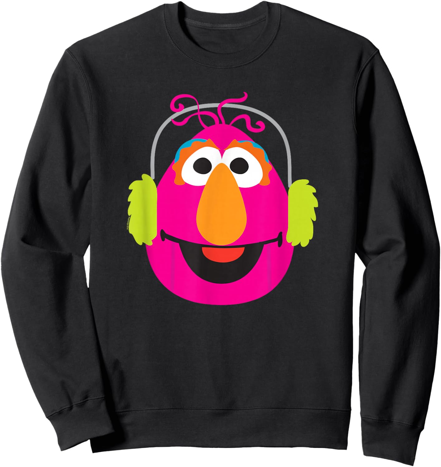 Sesame Street Christmas Nutcracker Telly Monster Sweatshirt - Sweatshirt | Black