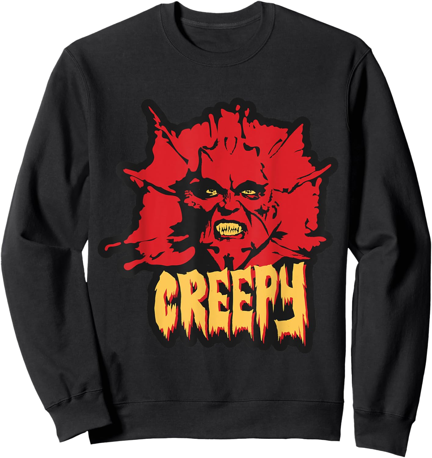 Jeepers Creepers Creepy Sweatshirt - Sweatshirt | Black