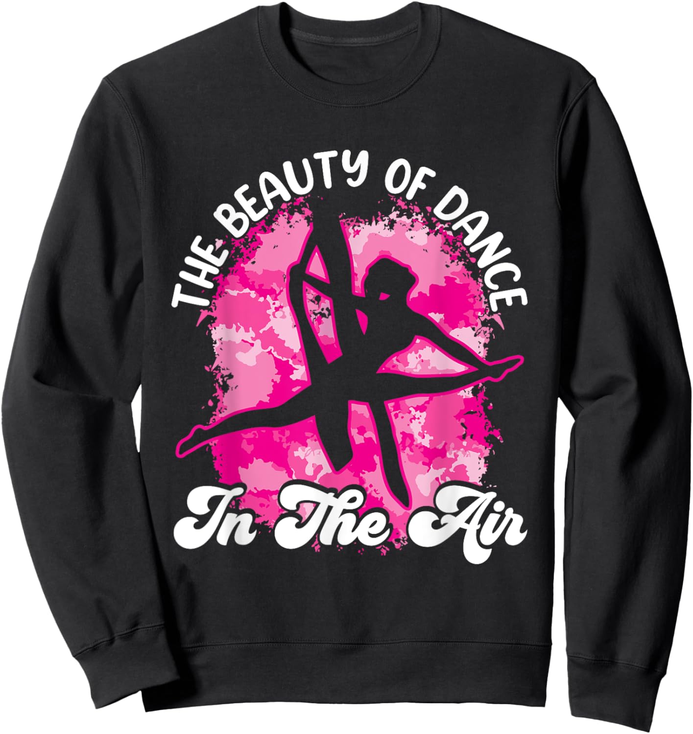 Aerial Silks yoga The Beauty of Dance Aerialist Aerial Silks Sweatshirt - Sweatshirt | Black