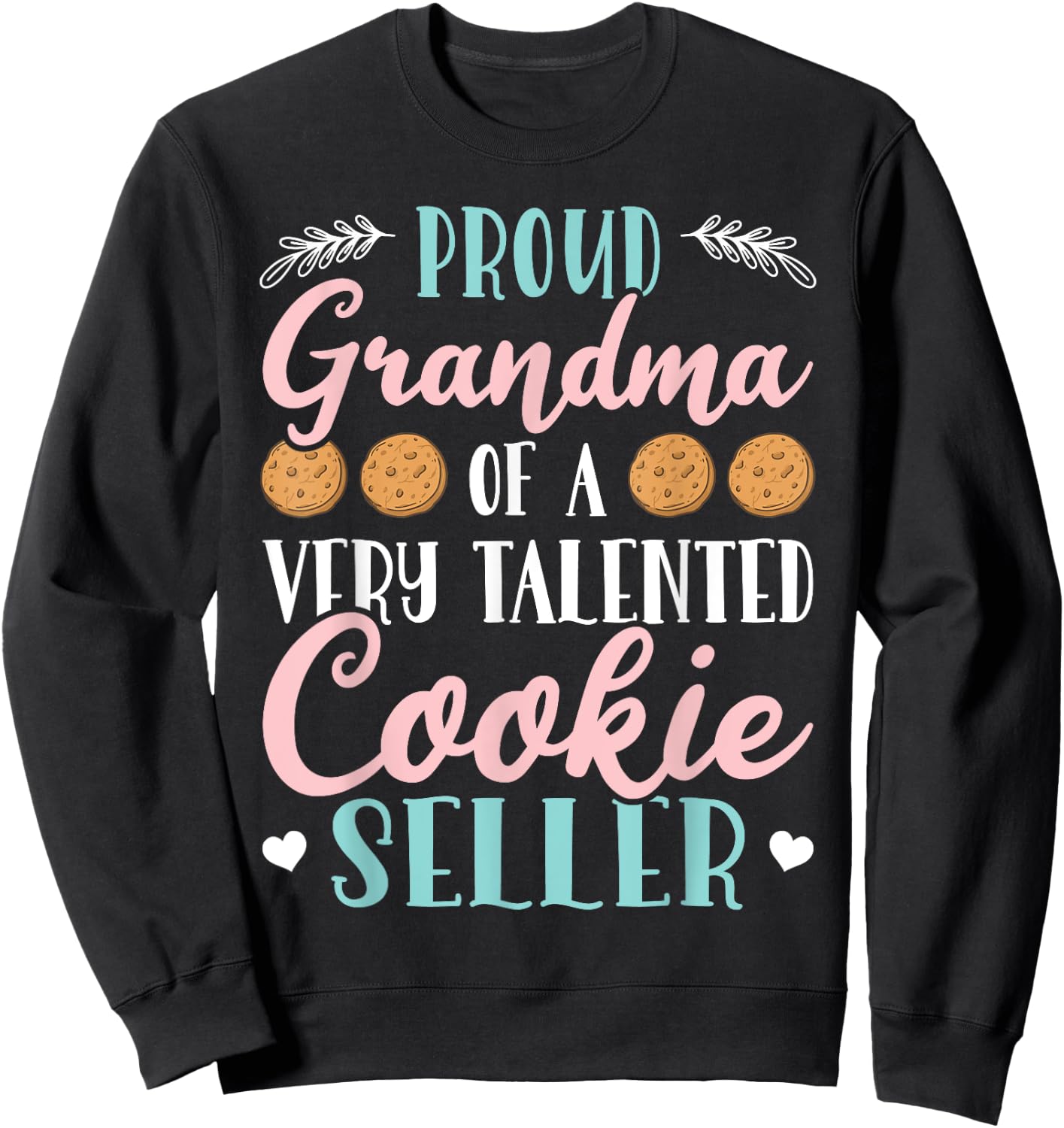 Scout And Cookie Seller - Scouting Cookie Sweatshirt - Sweatshirt | Black