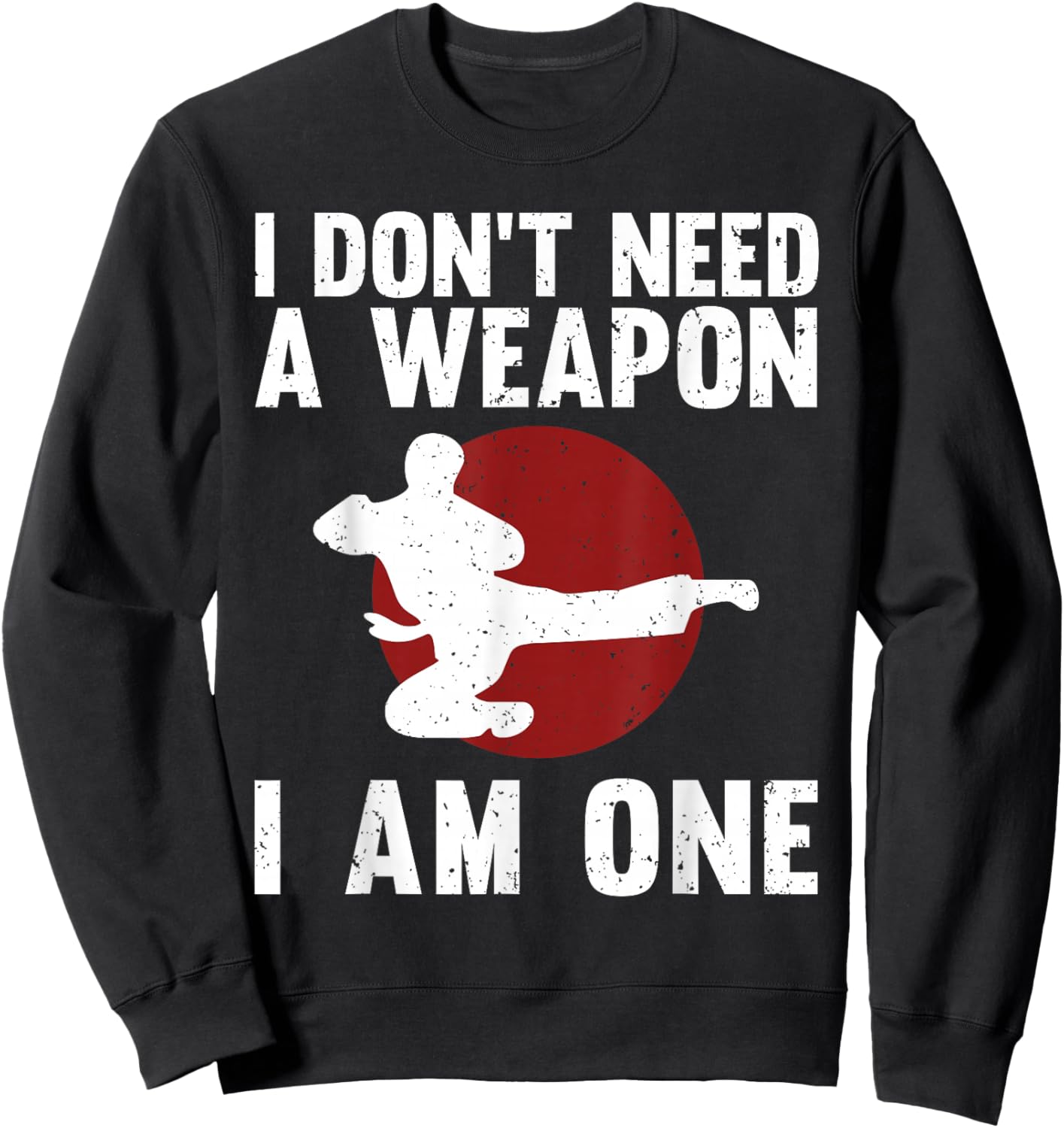 Funny Karate Women Karate Black Belt Martial Arts Sweatshirt - Sweatshirt | Black