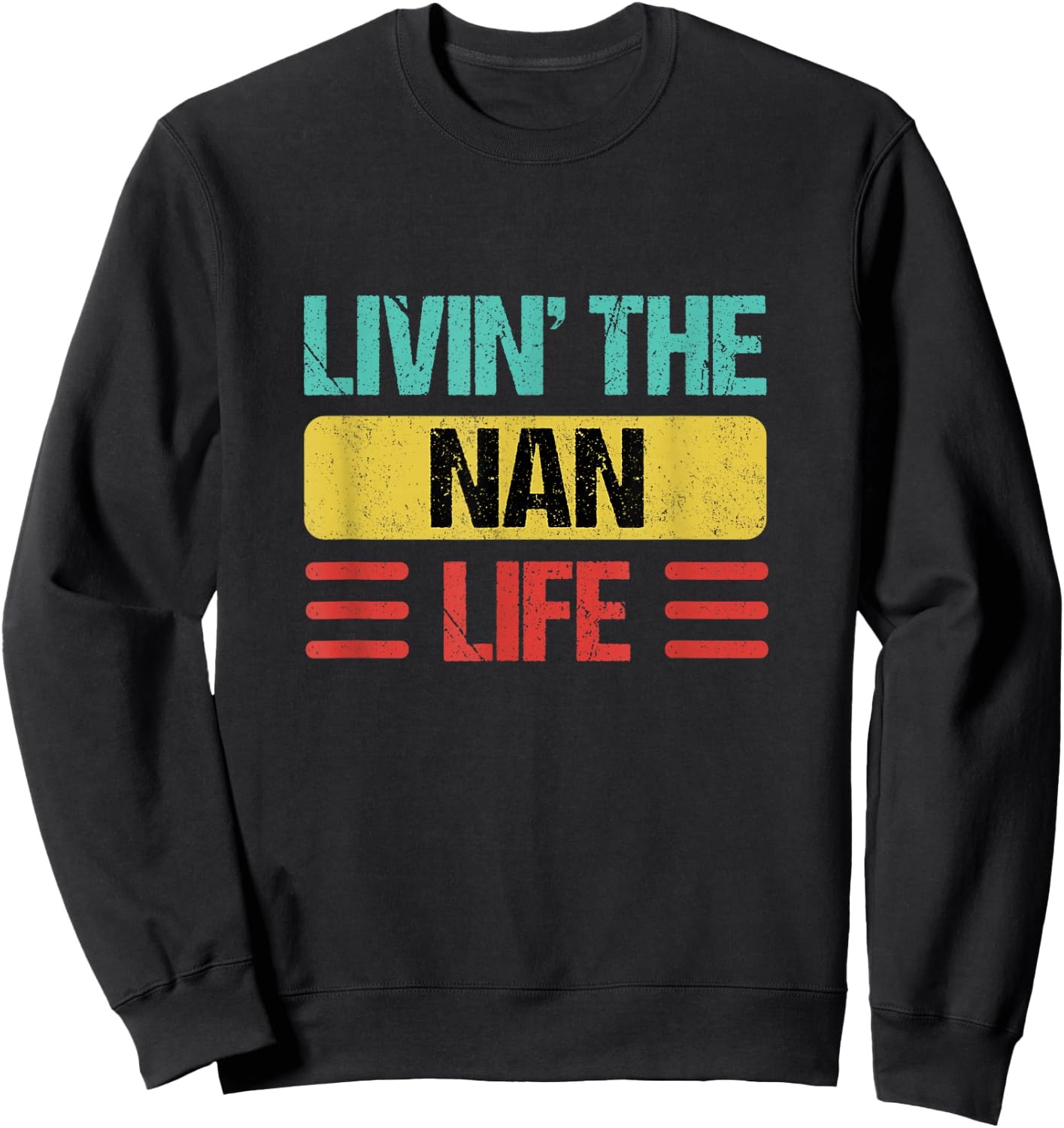 Nan Name Sweatshirt - Sweatshirt | Black