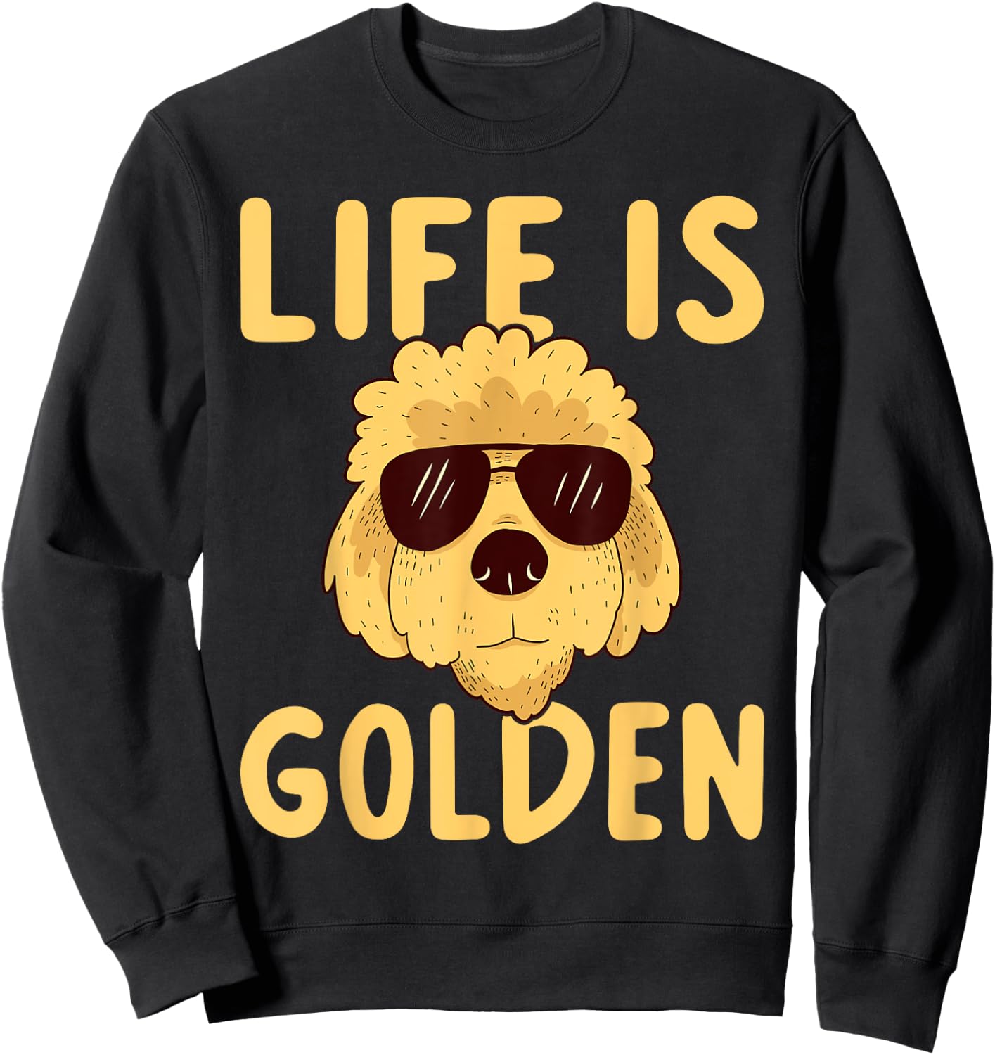 Golden Doodle Sweatshirt - Sweatshirt | Black