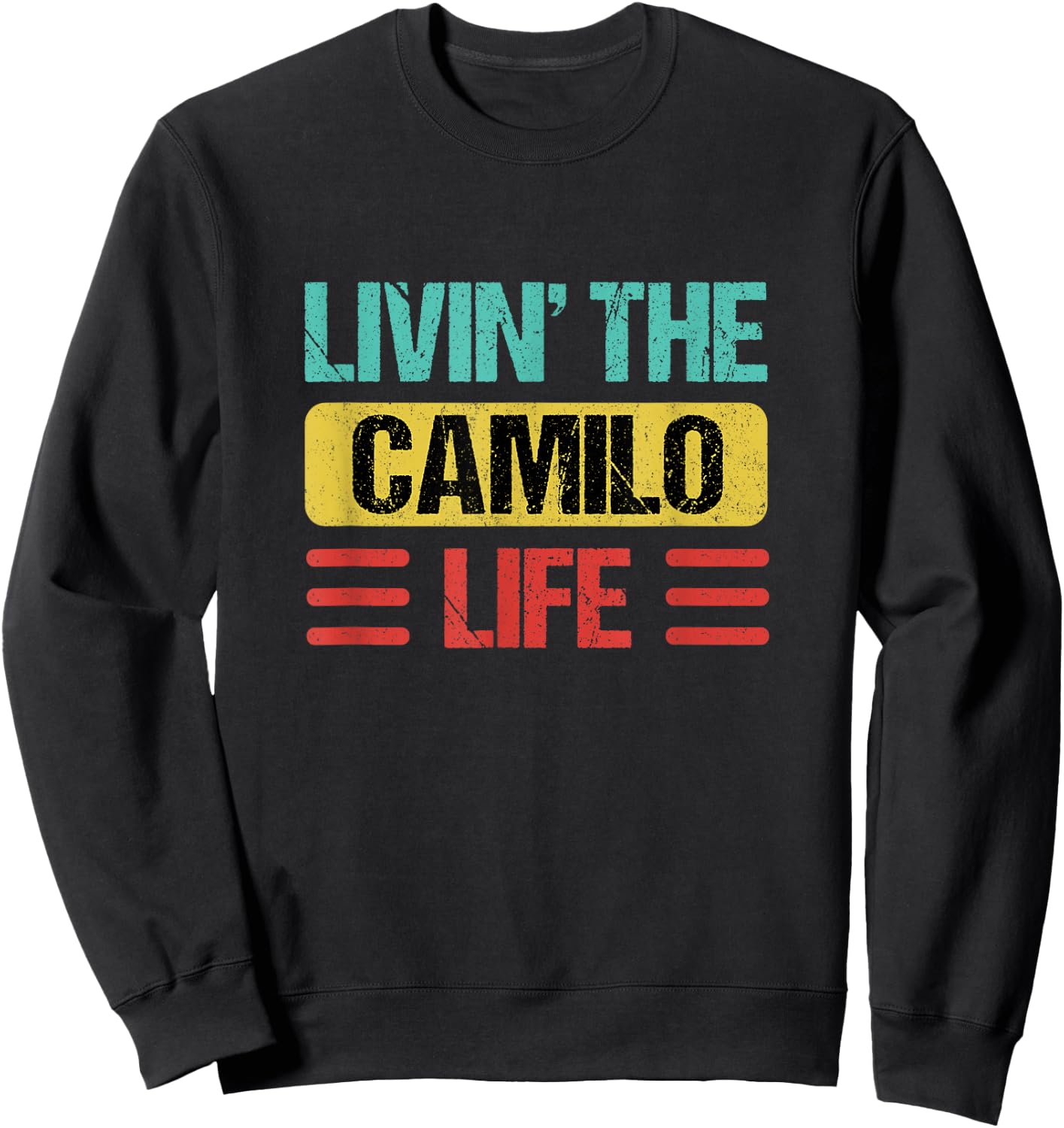 Camilo Name Sweatshirt - Sweatshirt | Black