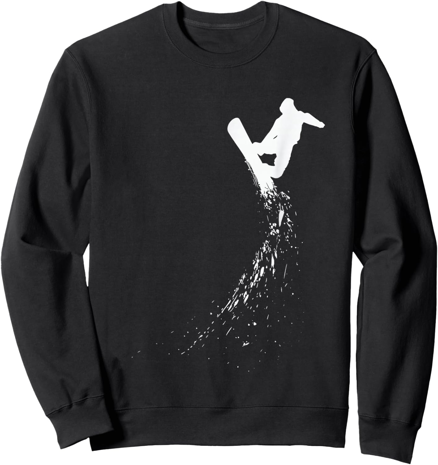 Freestyle Snowboarding - Snowboarder Snowboard Wintersports Sweatshirt - Sweatshirt | Black