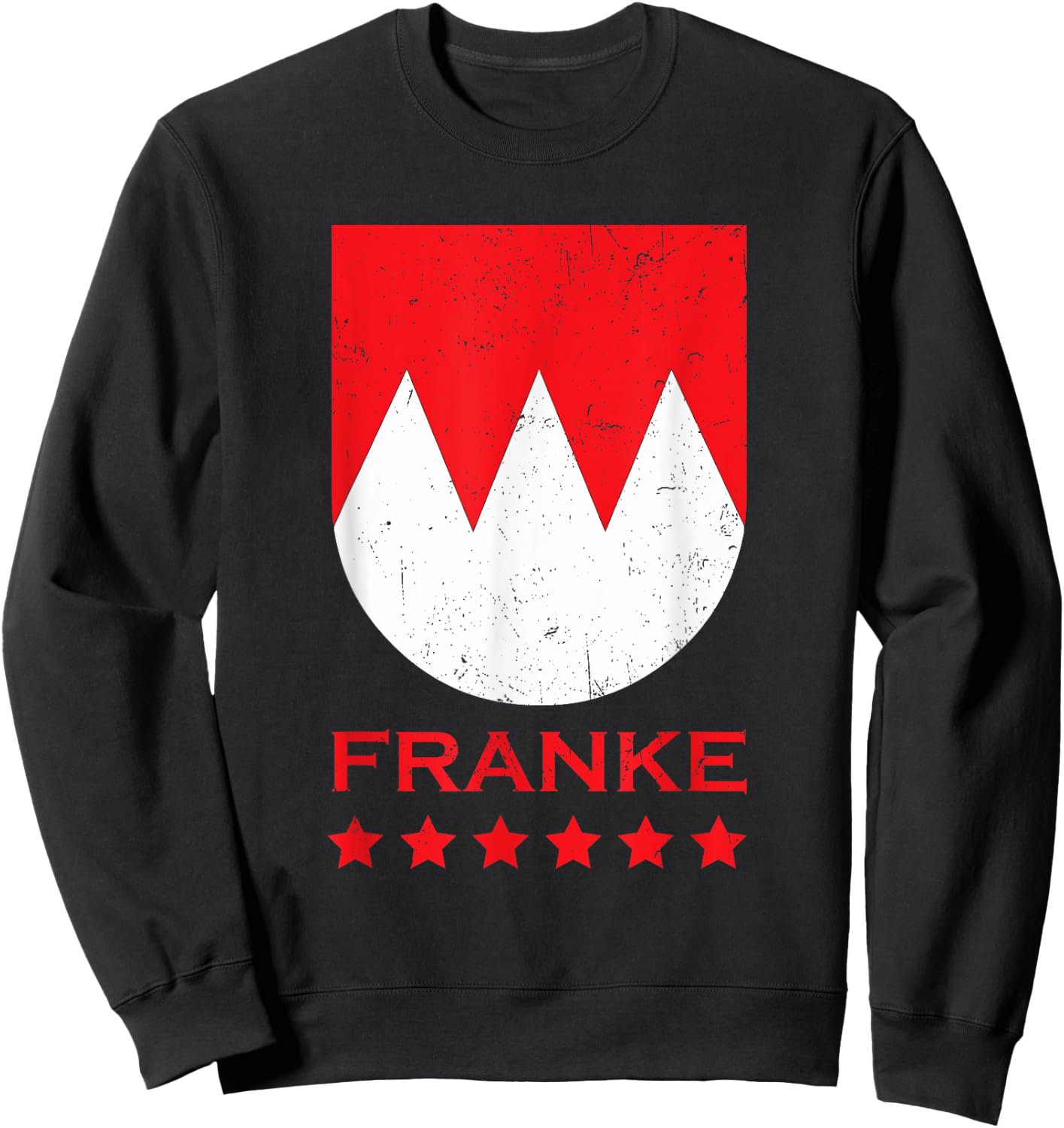 Franconia Frank Bavaria Germany Franconian dialect German Sweatshirt - Sweatshirt | Black