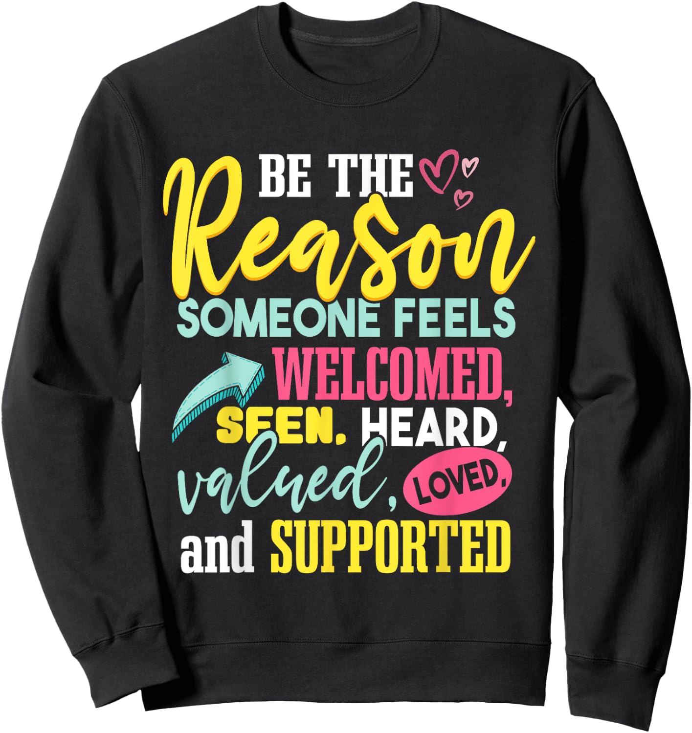 Social Workers Appreciation Month | Social Work Sweatshirt - Sweatshirt | Black
