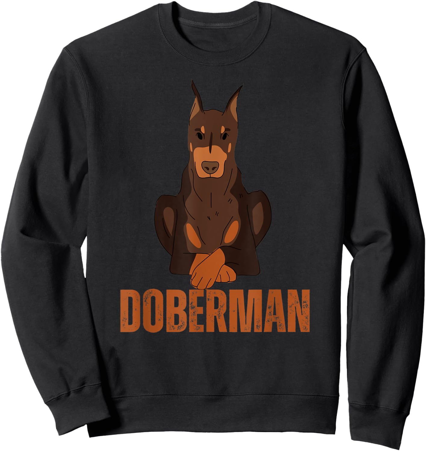 Doberman Pinscher Sweatshirt - Sweatshirt | Black