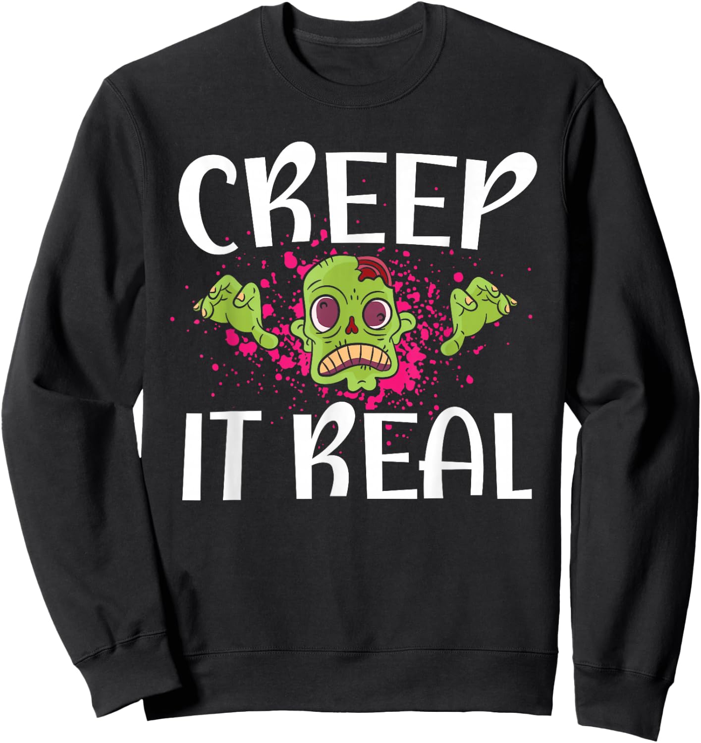 Zombie Lover Undead Monster Halloween Trick Or Treat Sweatshirt - Sweatshirt | Black