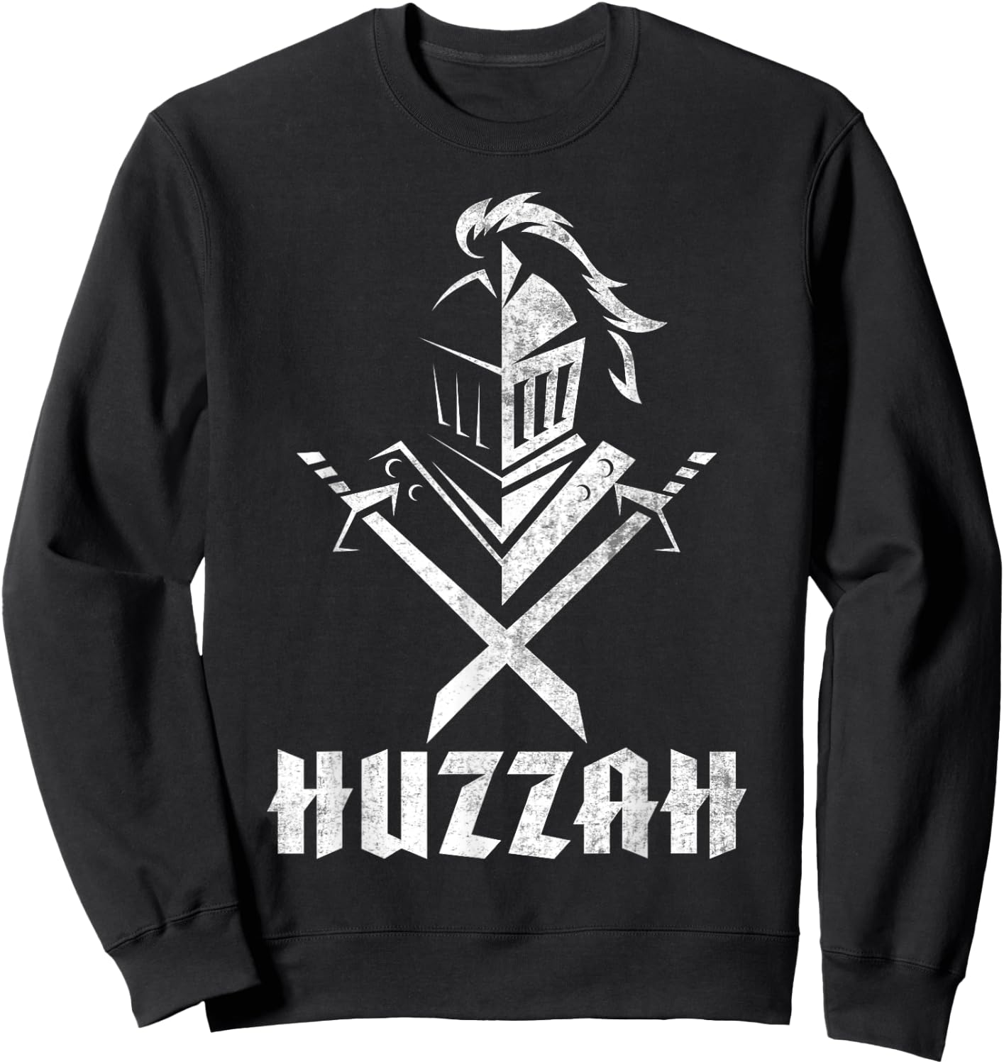 Huzzah Renaissance Festival Ren Faire Sweatshirt - Sweatshirt | Black