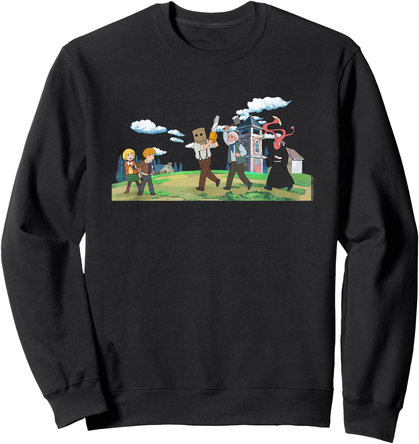 RESIDENT EVIL 4 The Masterpiece Theater Sweatshirt - Sweatshirt | Black