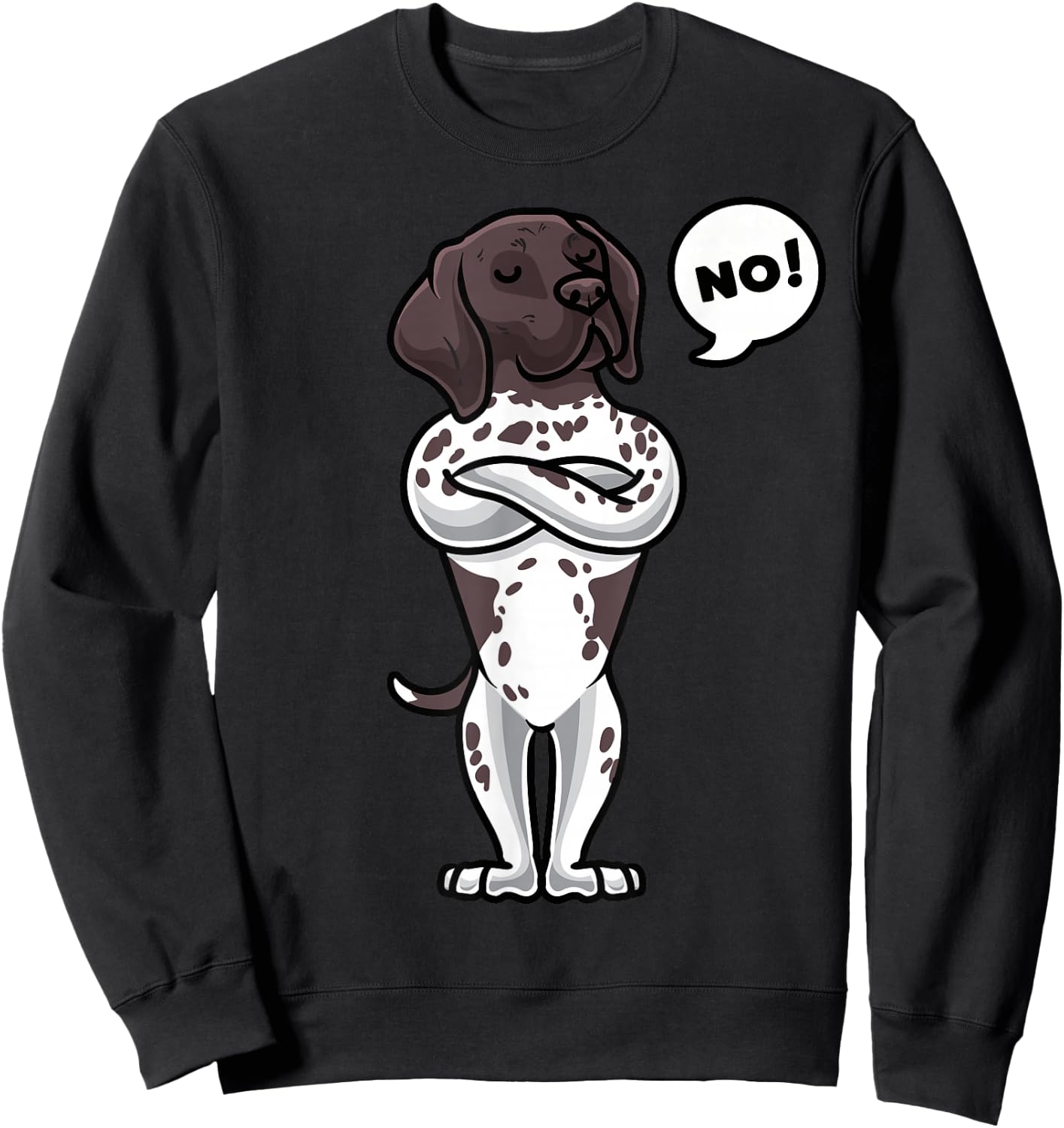 Sturer German Shorthair Dog Owner Sweatshirt - Sweatshirt | Black