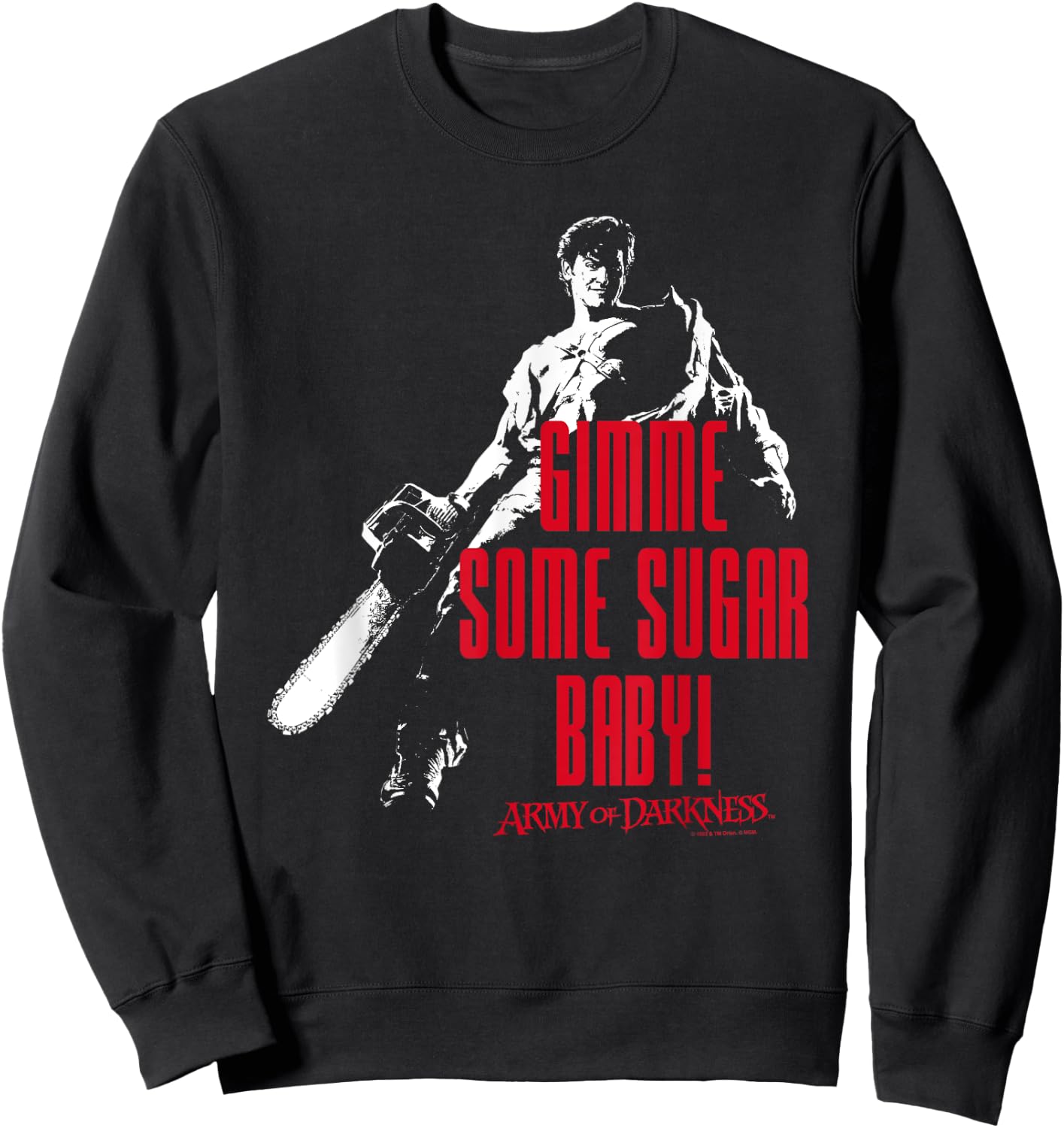 Army of Darkness Sugar Sweatshirt - Sweatshirt | Black