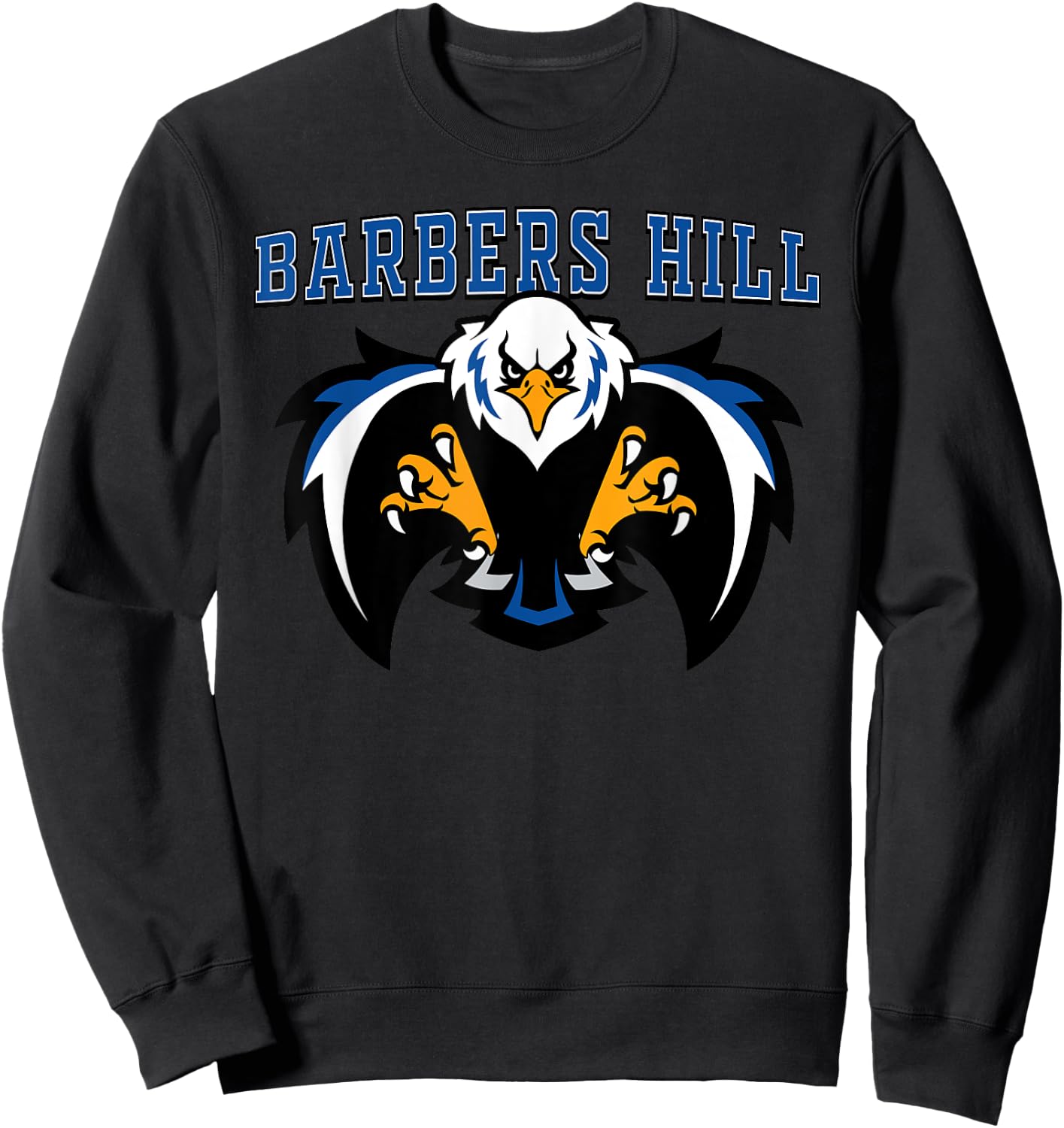 Barbers Hill Eagles High School Team Spirit Sweatshirt - Sweatshirt | Black
