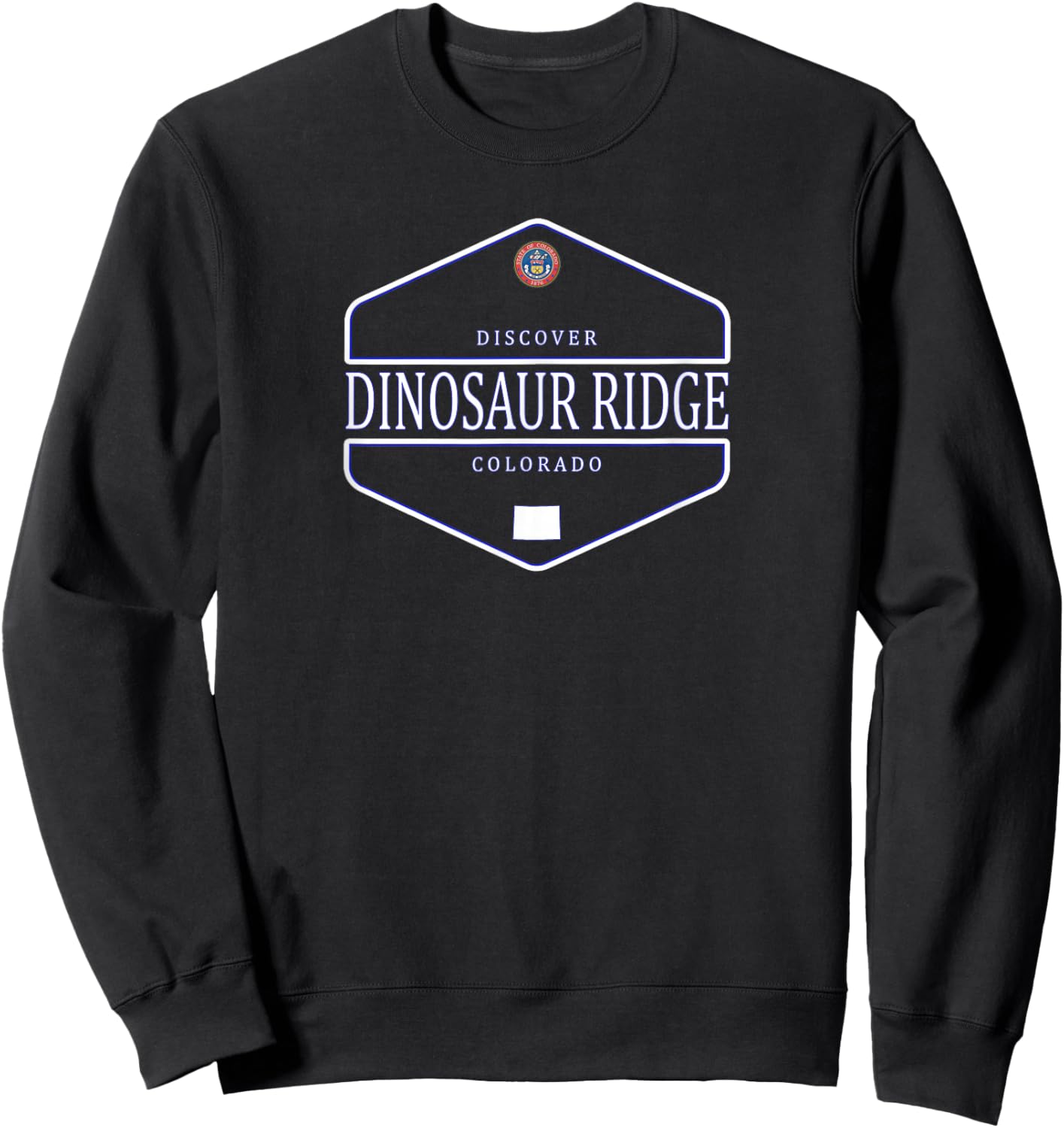 Dinosaur Ridge Colorado - Dinosaur Ridge CO Sweatshirt - Sweatshirt | Black