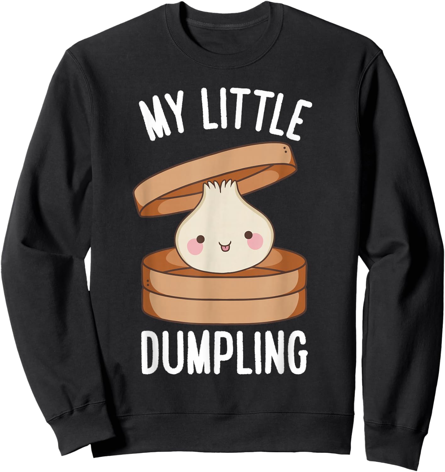 My Little Dumpling Dumpling Chinese Cuisine Sweatshirt - Sweatshirt | Black