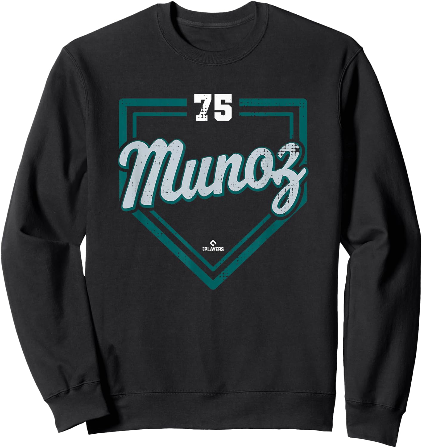 Home Plate Gameday Andres Munoz Seattle MLBPA Sweatshirt - Sweatshirt | Black