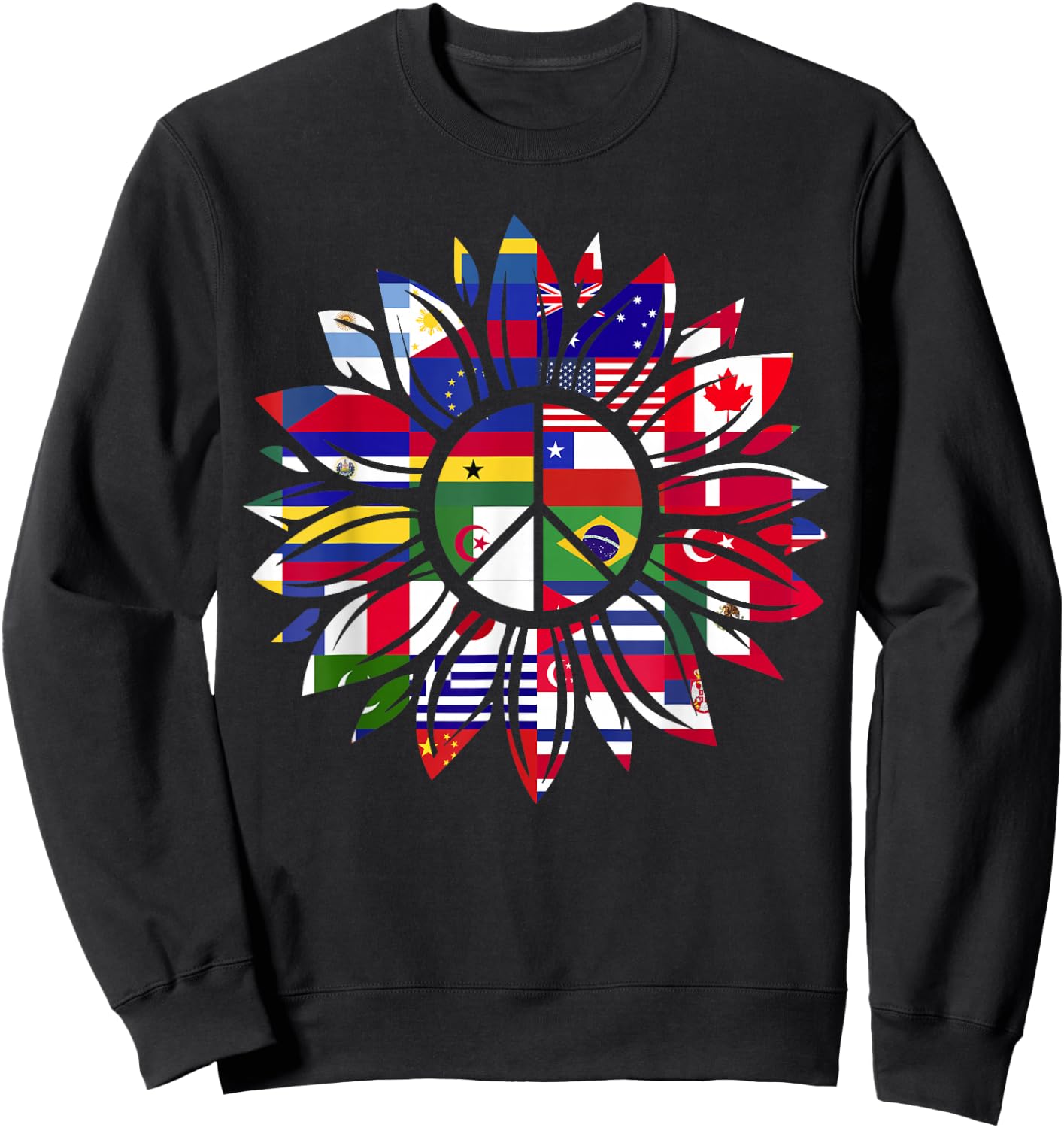 World Peace United Countries International Day Of Peace Sweatshirt - Sweatshirt | Black