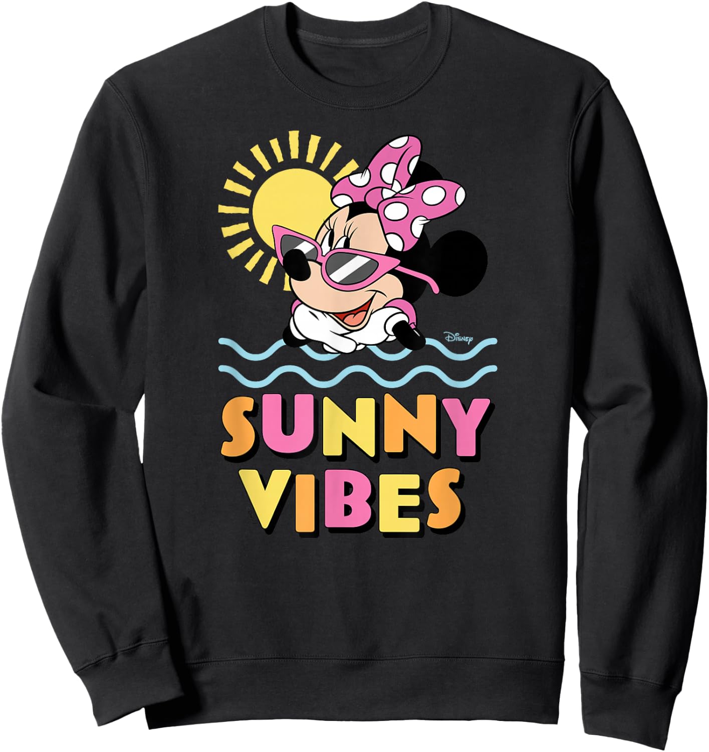 Minnie - Sunny Vibes Sweatshirt - Sweatshirt | Black