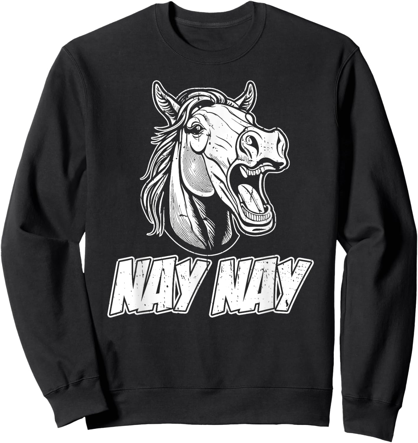 Nay Nay Sweatshirt - Sweatshirt | Black