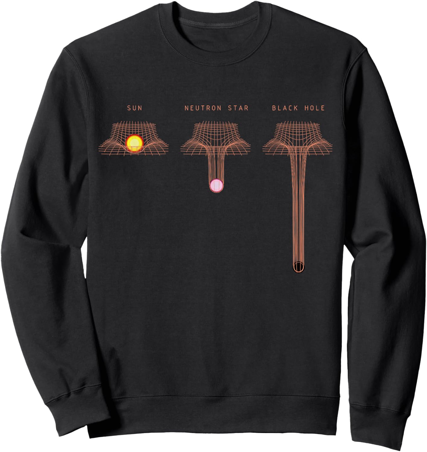 Sun Astrophysics Astronomy Astronomer Constellation Sweatshirt - Sweatshirt | Black