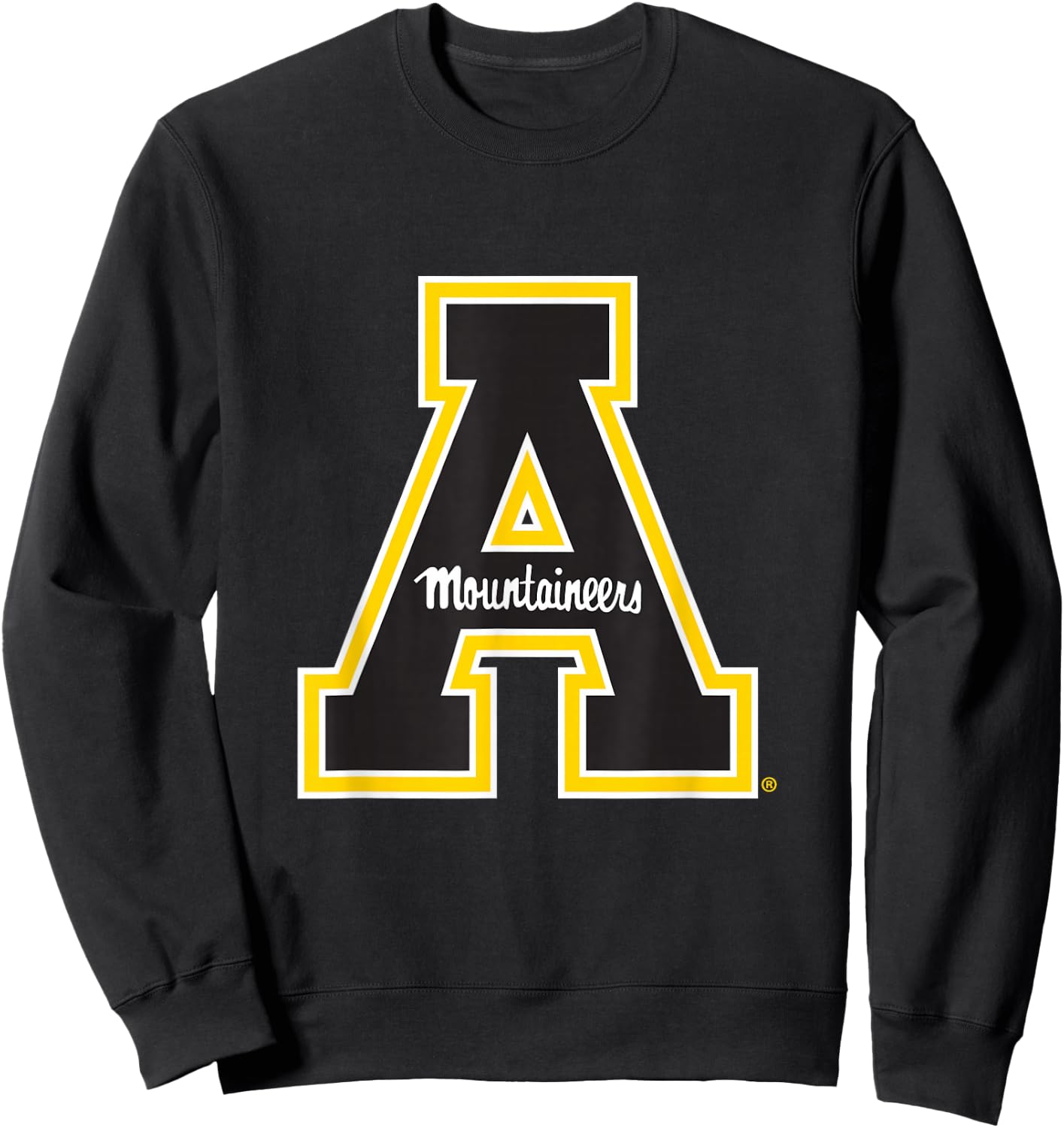 App State Mountaineers | Official University NCAA | PPAPP032 Sweatshirt - Sweatshirt | Black