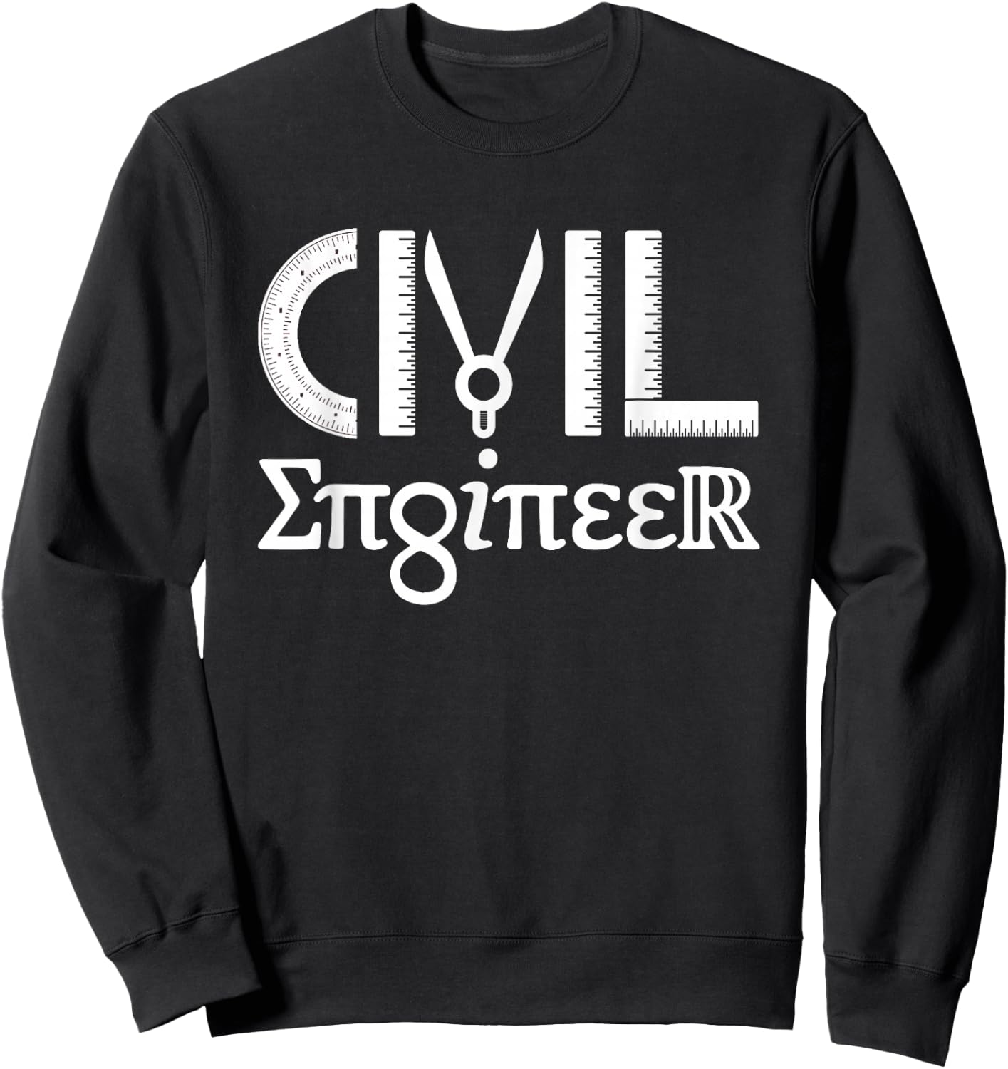 Civil Engineer Sweatshirt - Sweatshirt | Black