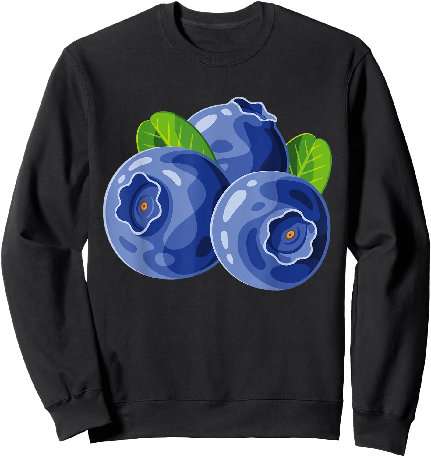 Blueberry Blueberry Costume Shirt Sweatshirt - Sweatshirt | Black