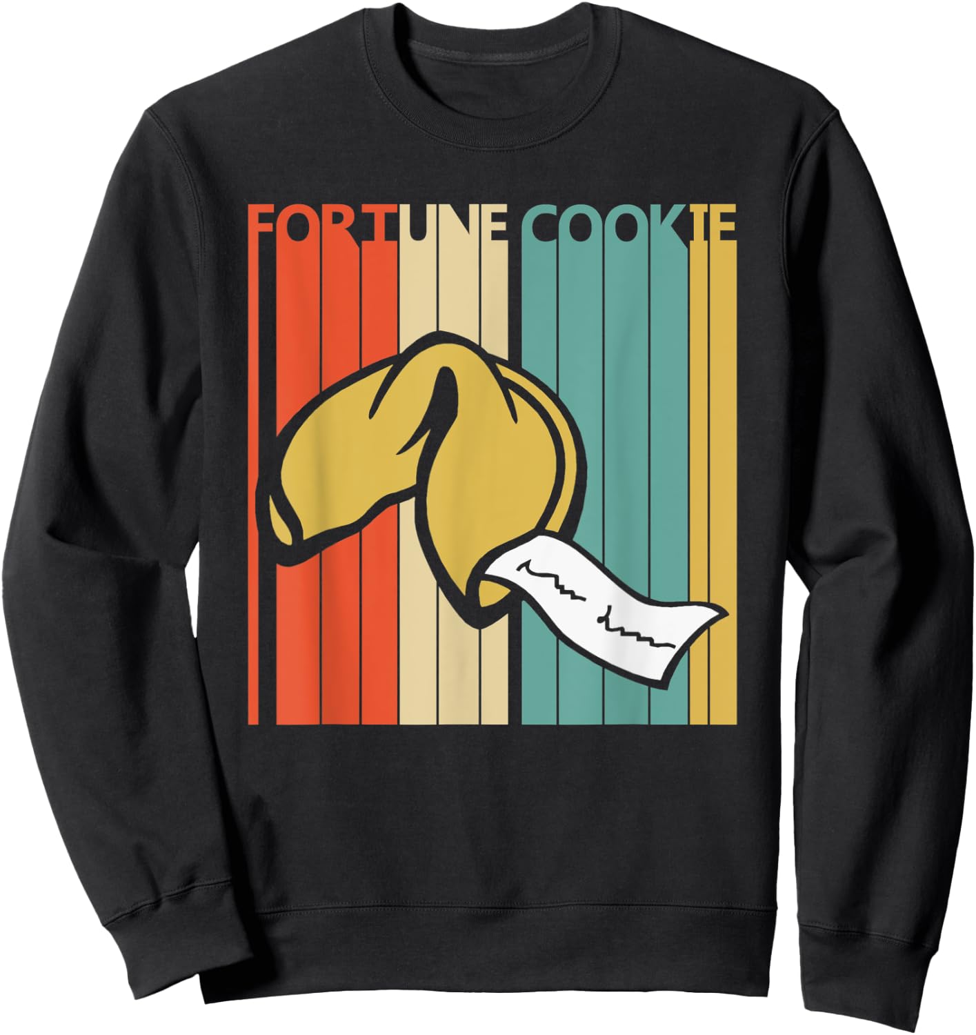 Fortune Cookie Costume Sweatshirt - Sweatshirt | Black