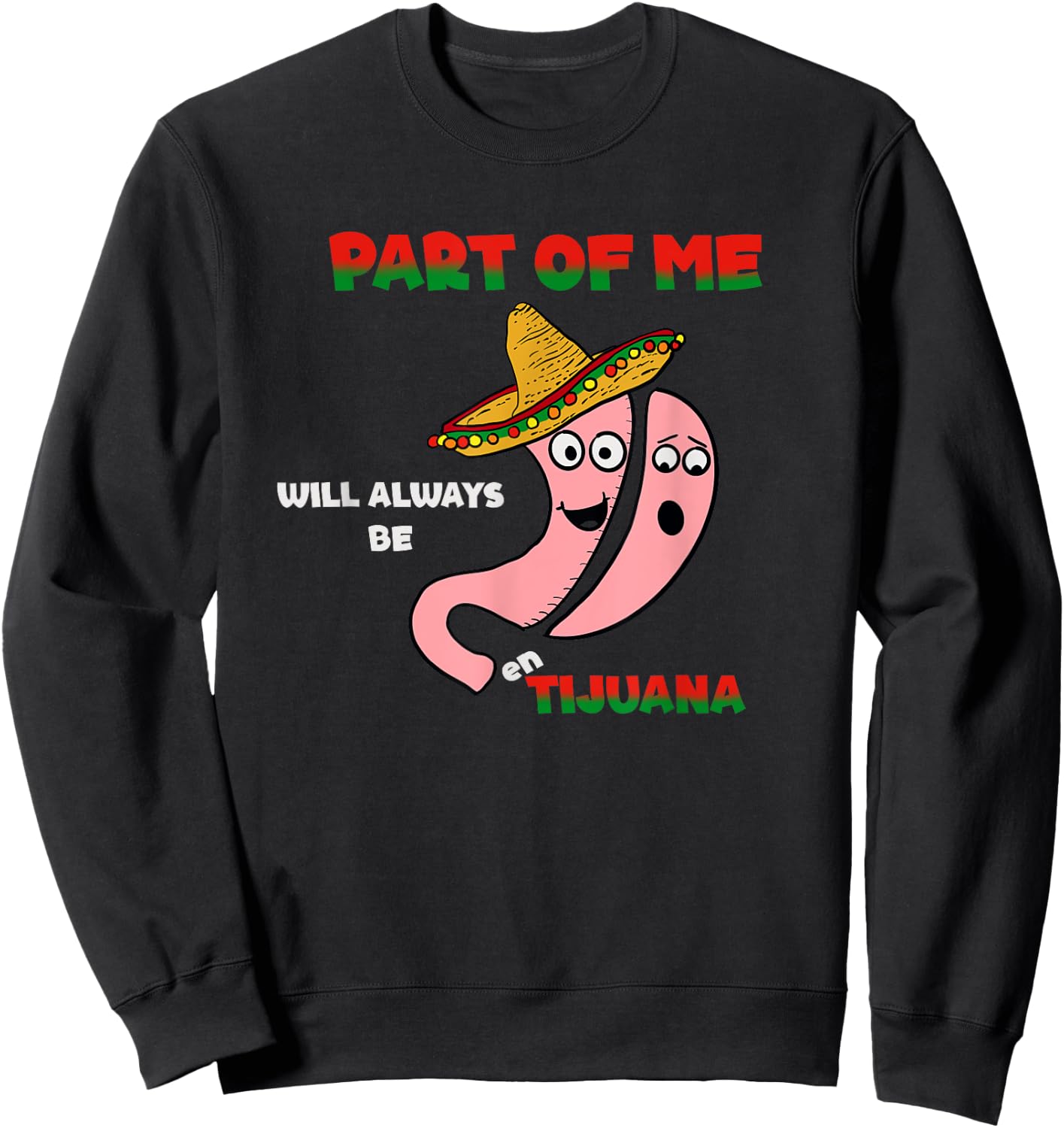 Gastric Sleeve Surgery Tijuana Sweatshirt - Sweatshirt | Black