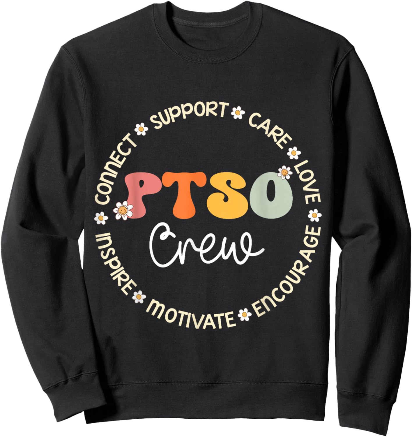 PTSO Crew Appreciation Week Back to School Sweatshirt - Sweatshirt | Black