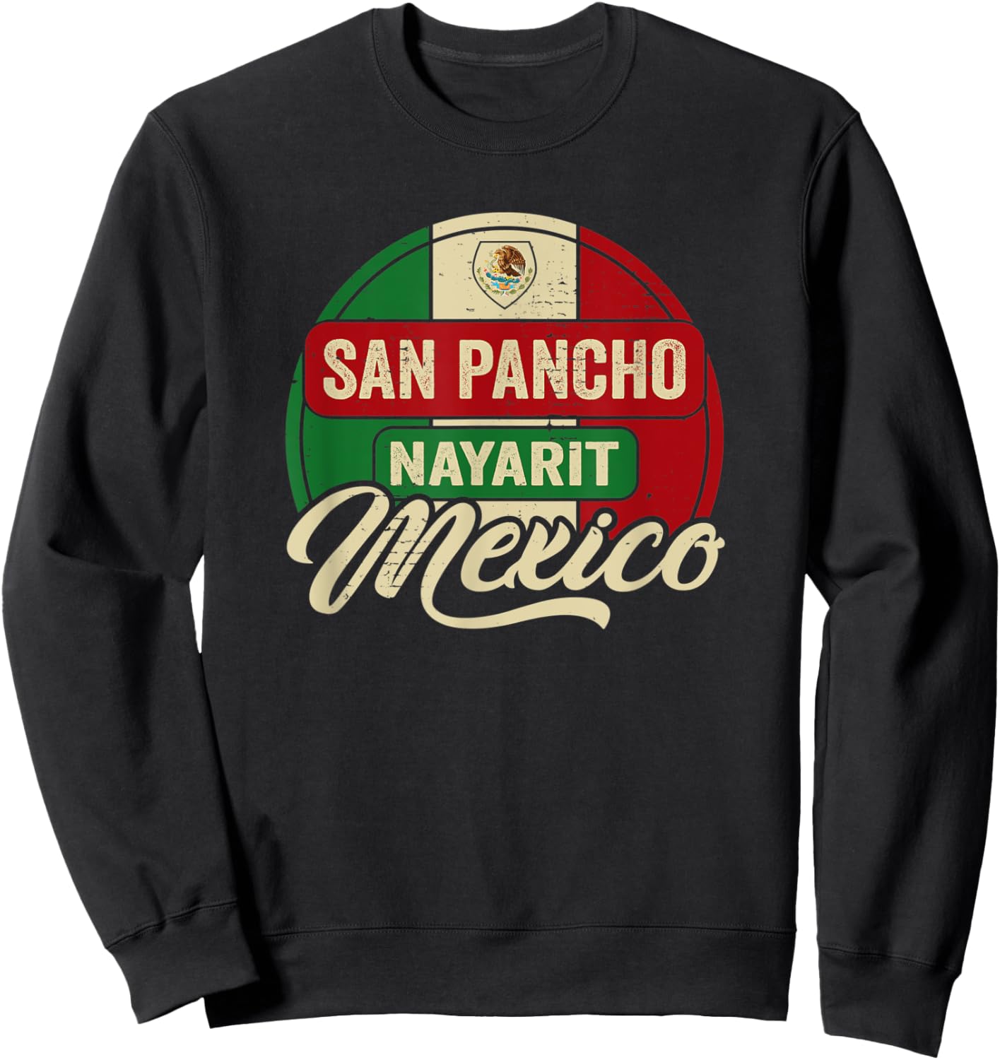 San Pancho Mexico Sweatshirt - Sweatshirt | Black