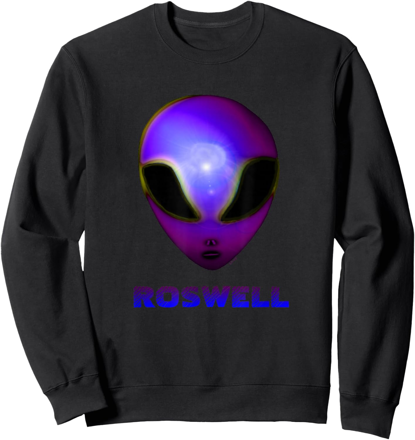 Roswell New Mexico Alien Sweatshirt - Sweatshirt | Black