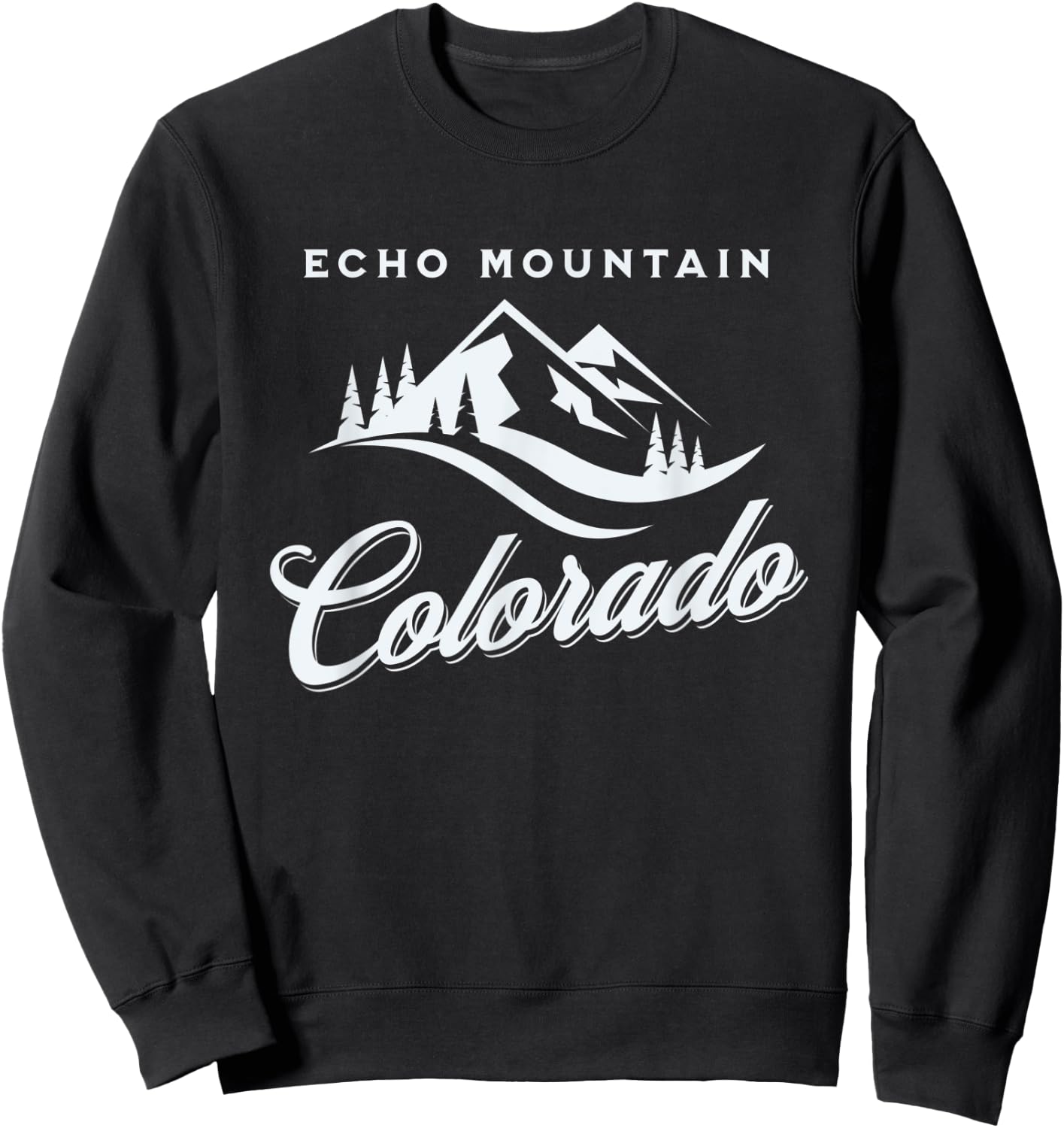 Echo Mountain Colorado Sweatshirt - Sweatshirt | Black
