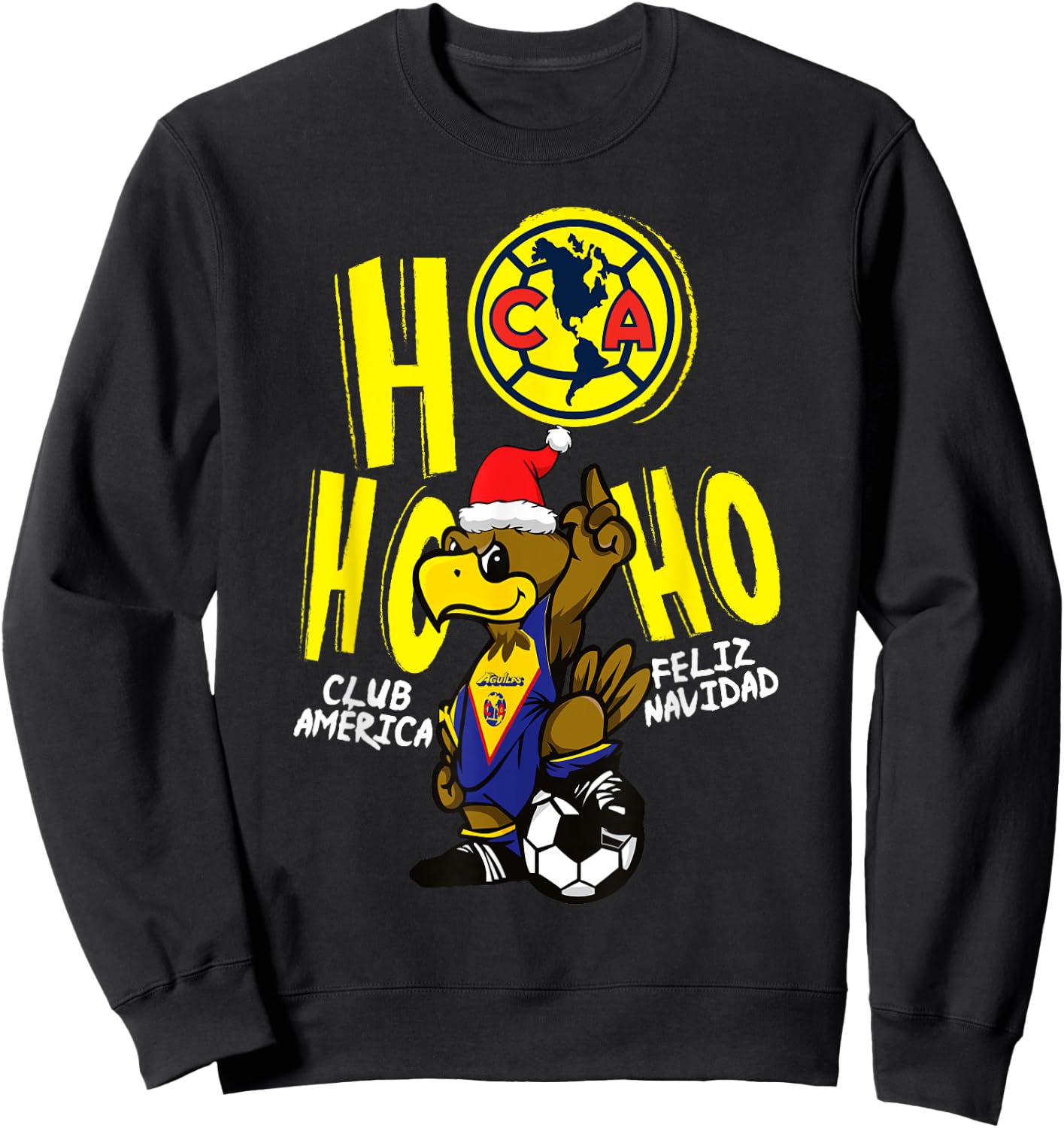 Club America - Navidad Sweatshirt - Sweatshirt | Black