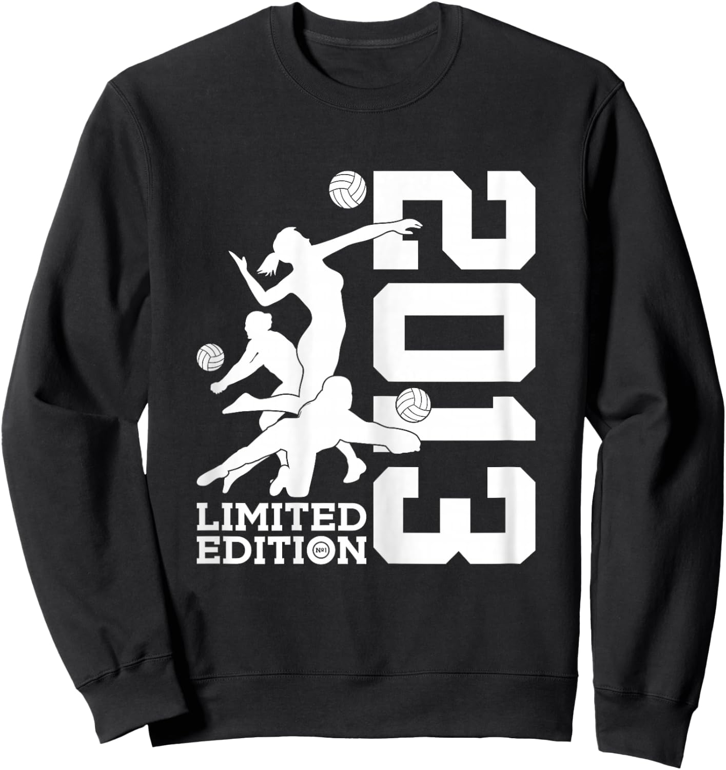 12th BIRTHDAY VOLLEYBALL LIMITED EDITION 2013 Sweatshirt - Sweatshirt | Black