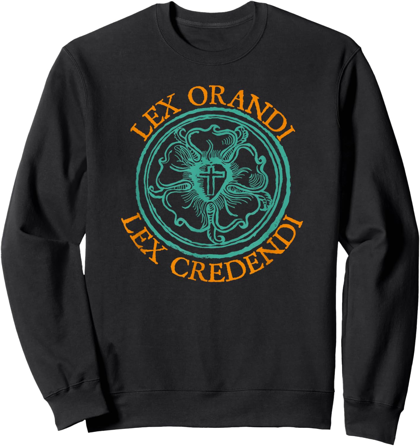 Lex Orandi - Lex Credendi Sweatshirt - Sweatshirt | Black